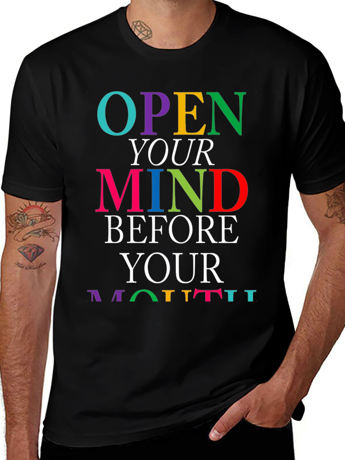 Open Your Mind Graphic T-Shirt