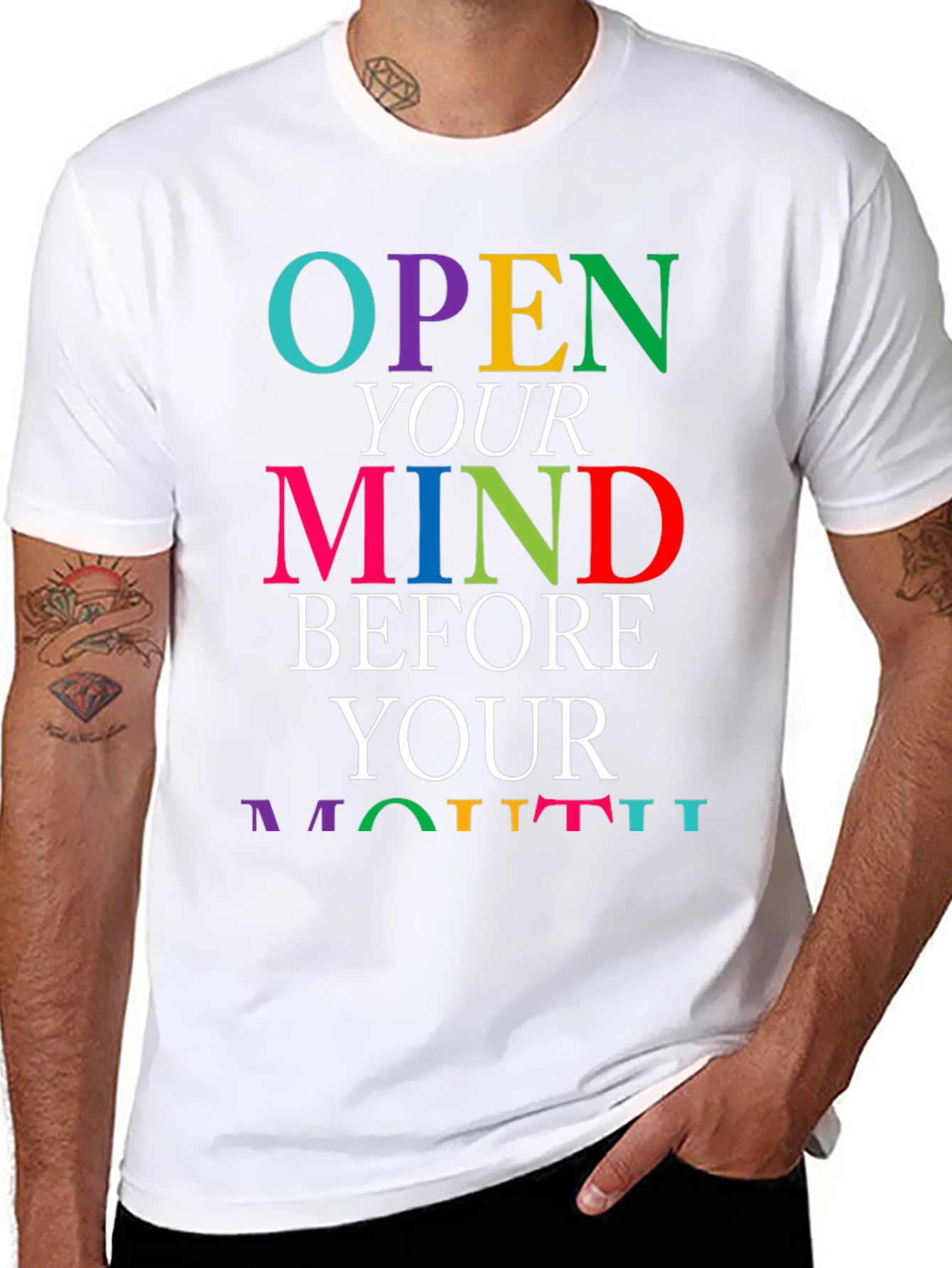 Open Your Mind Graphic T-Shirt