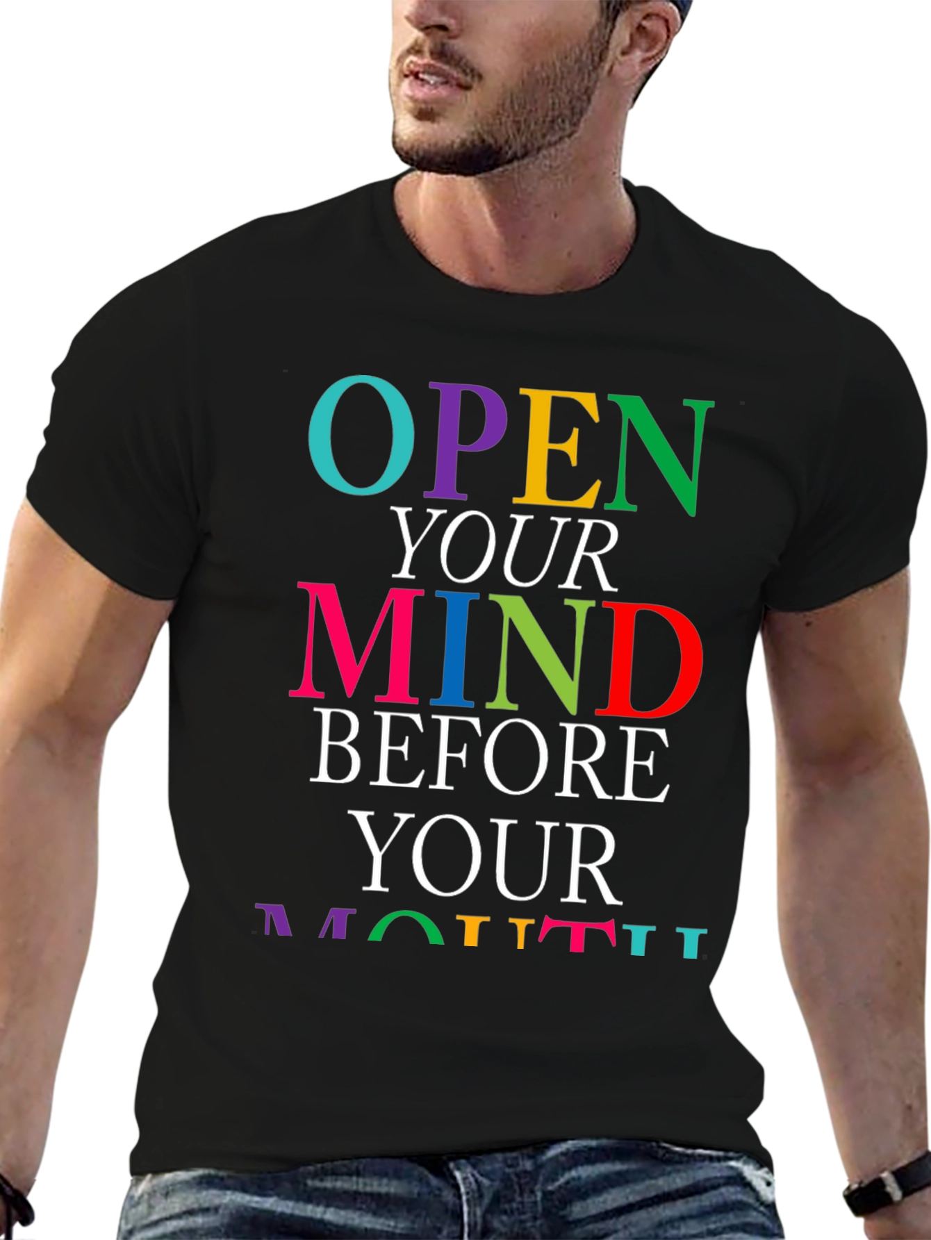 Open Your Mind Graphic T-Shirt