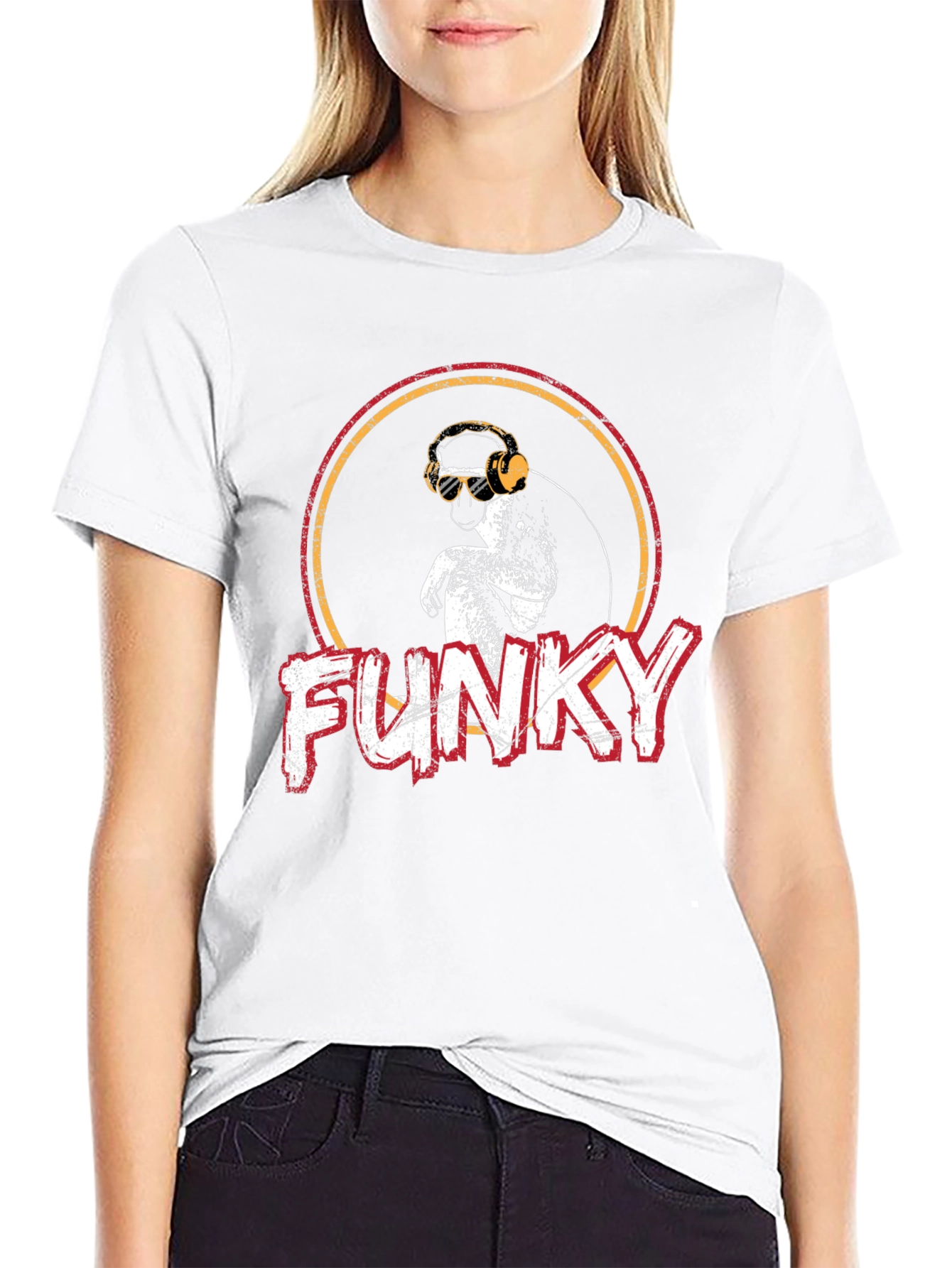 Funky Monkey Graphic T-Shirt - Retro Style