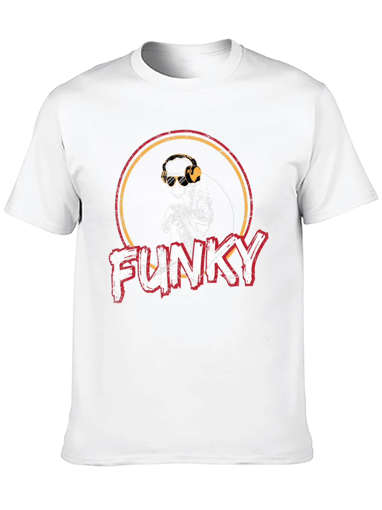 Funky Monkey Graphic T-Shirt - Retro Style