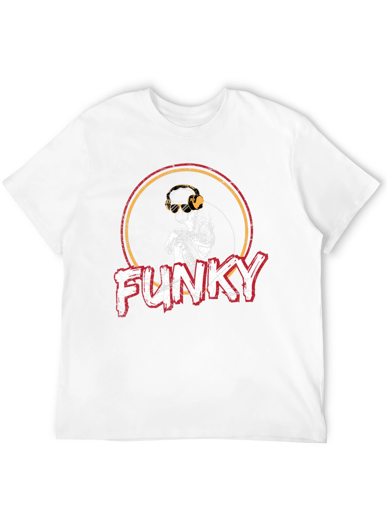 Funky Monkey Graphic T-Shirt - Retro Style