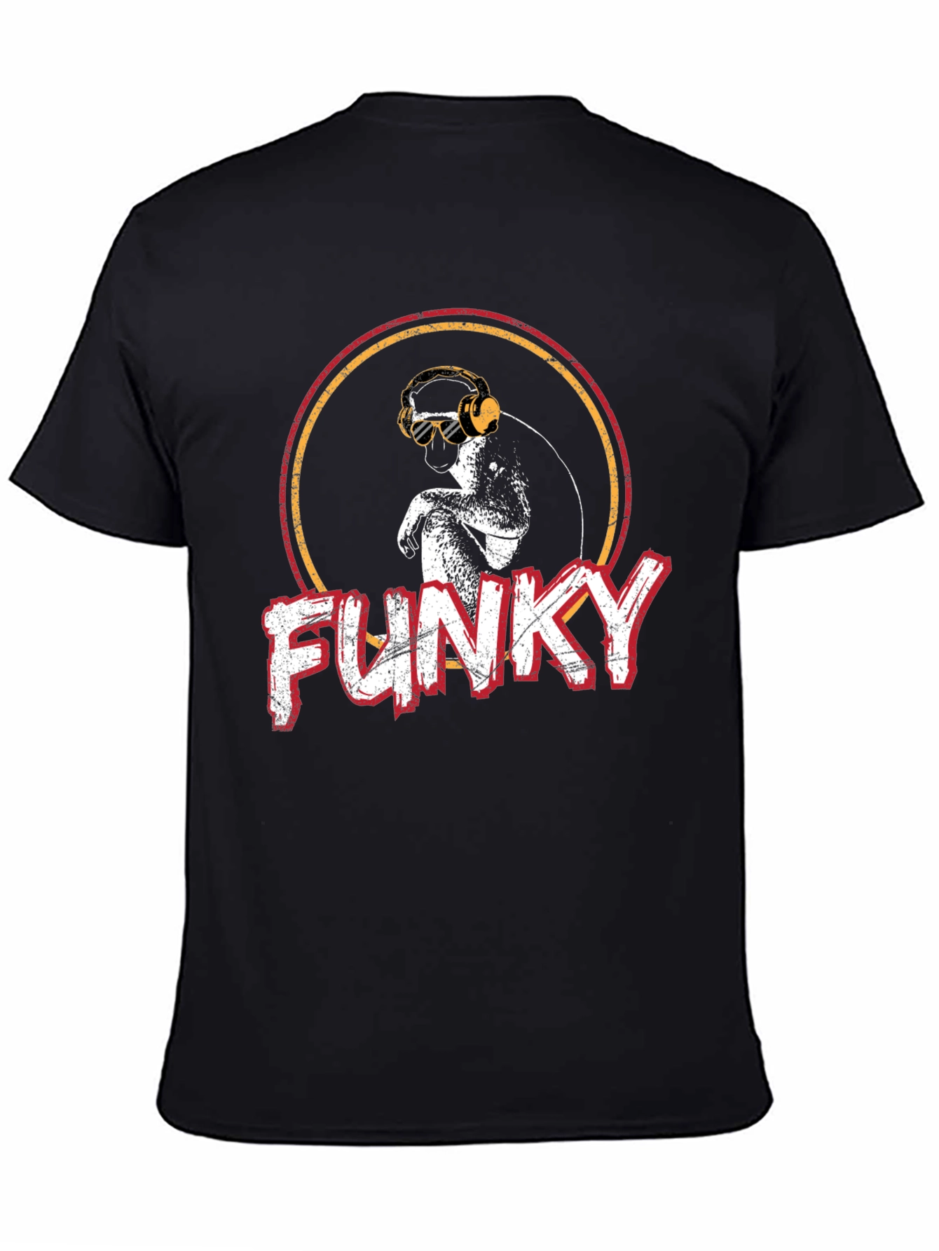 Funky Monkey Graphic T-Shirt - Retro Style