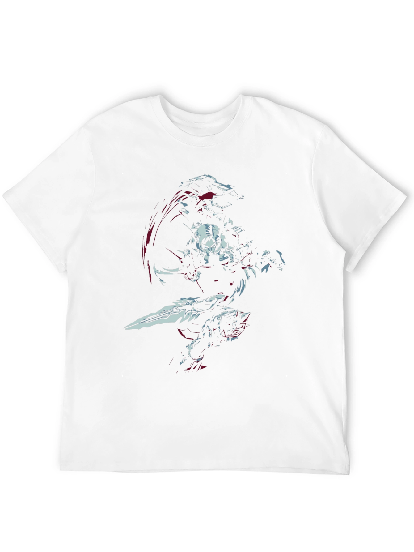 Warrior Graphic Print Black T-Shirt