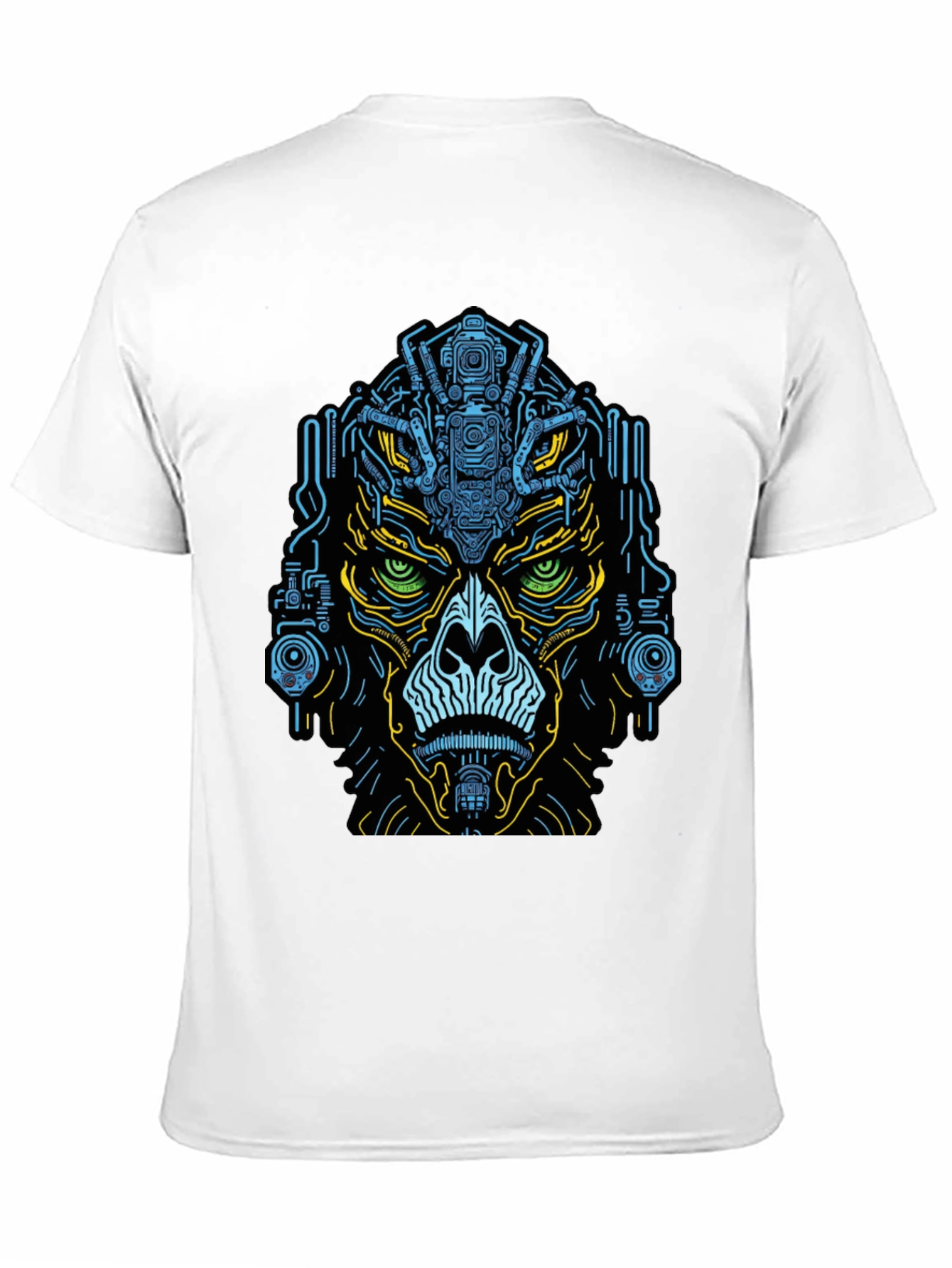 Cyber Gorilla T-Shirt - Unique Graphic Tee