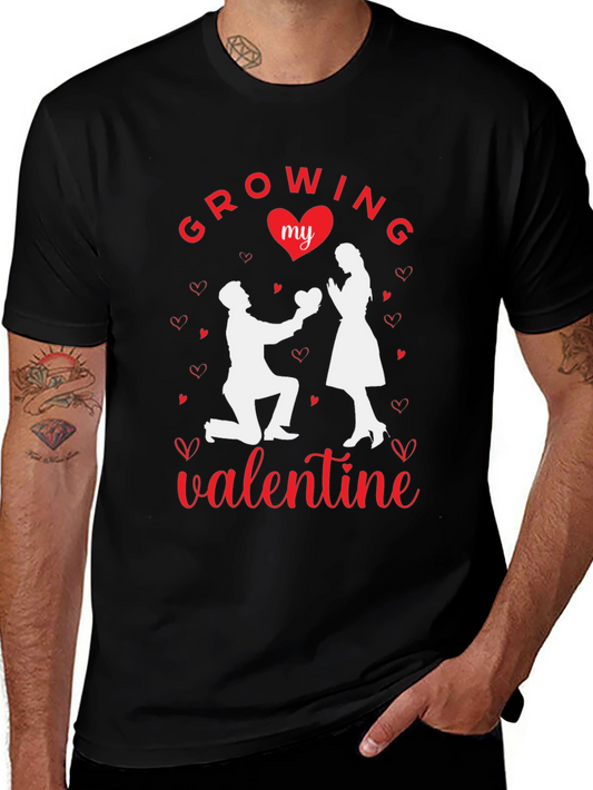 Growing My Valentine Graphic T-Shirt