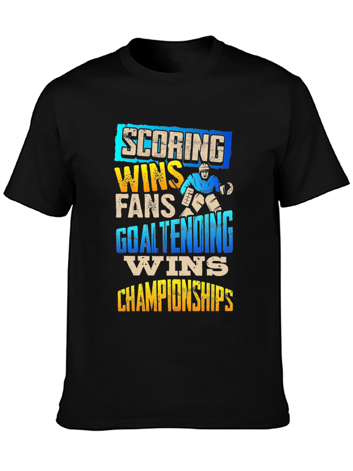 Scoring Wins Hockey T-Shirt