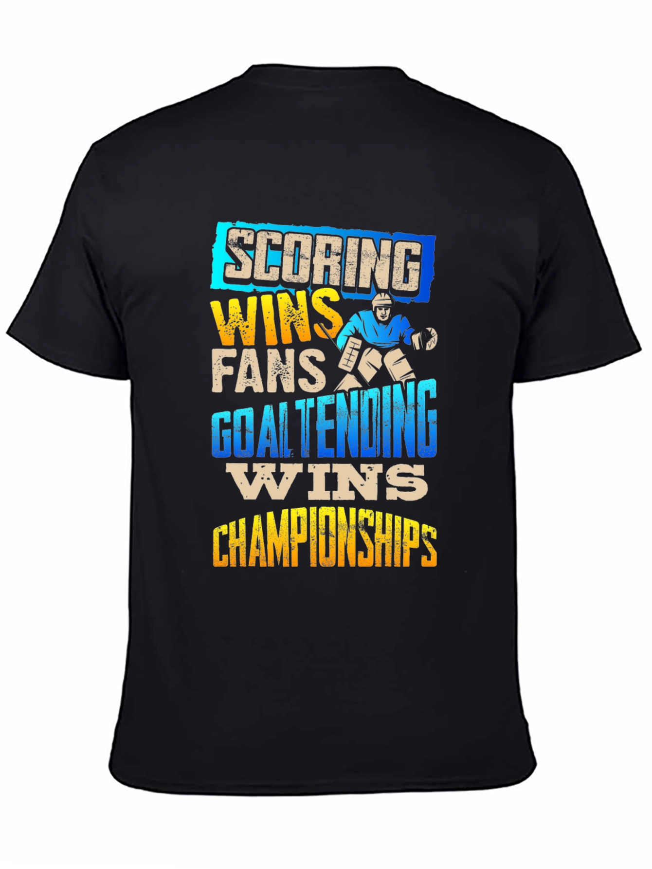 Scoring Wins Hockey T-Shirt