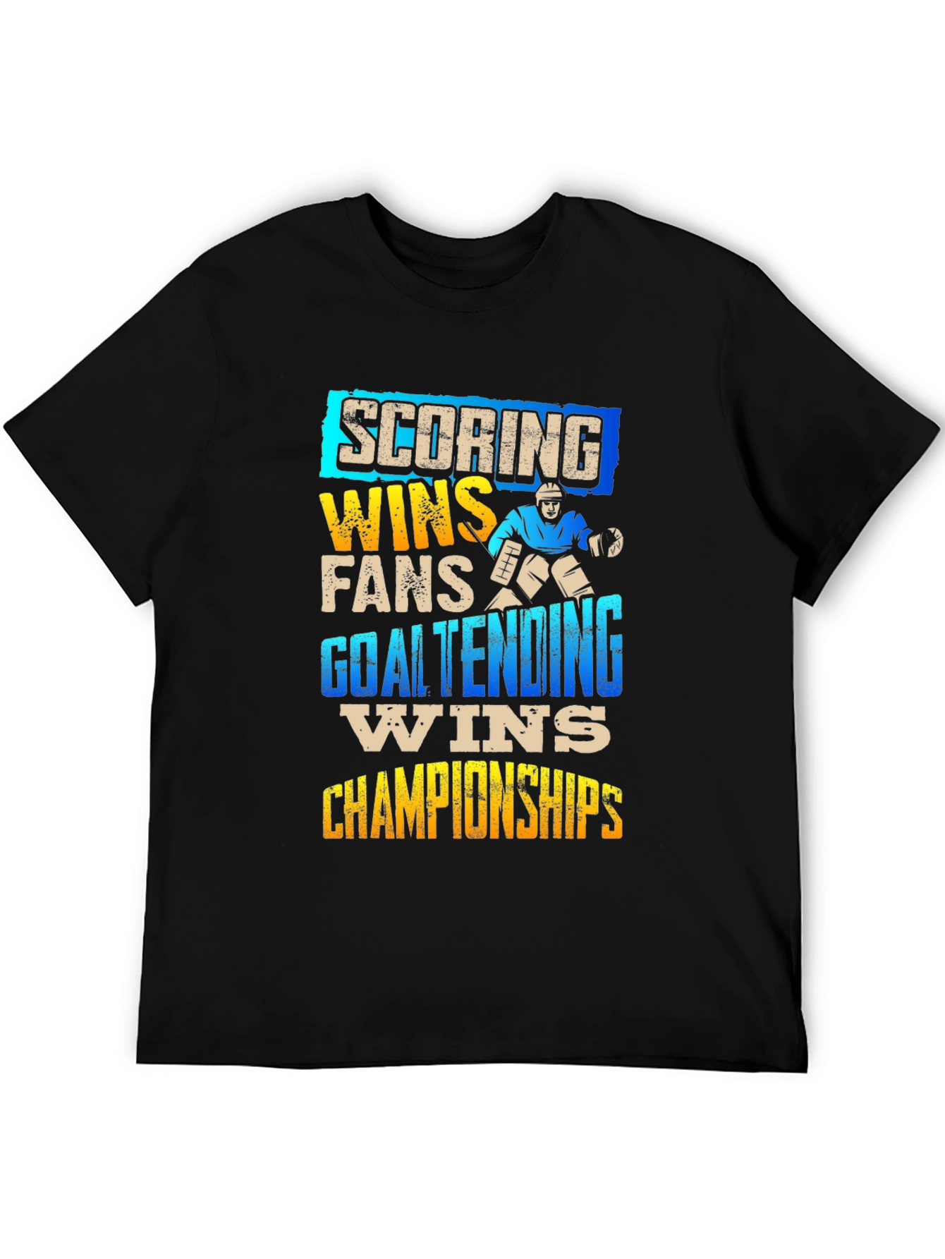 Scoring Wins Hockey T-Shirt