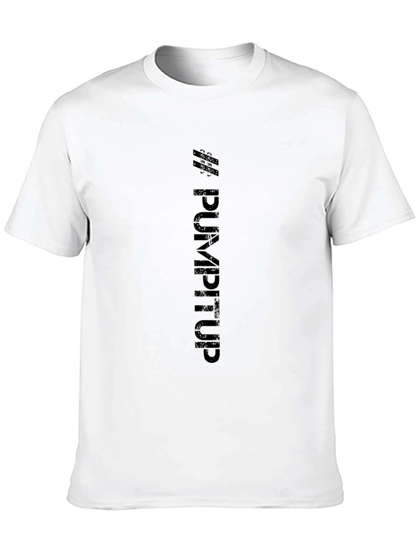 Mens Black Pump It Up Graphic Tee