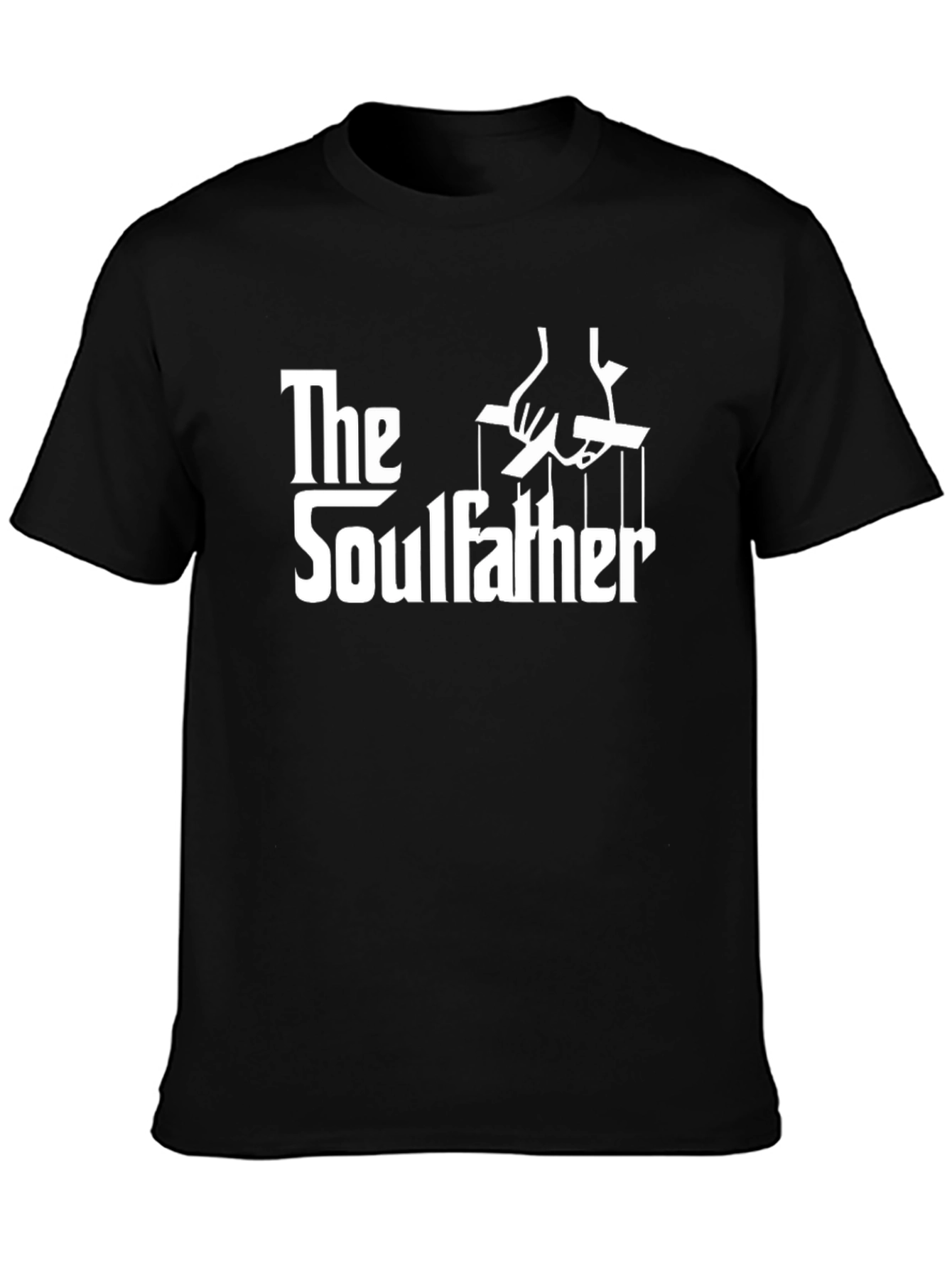 The Soulfather Black T-Shirt - Iconic Graphic Tee