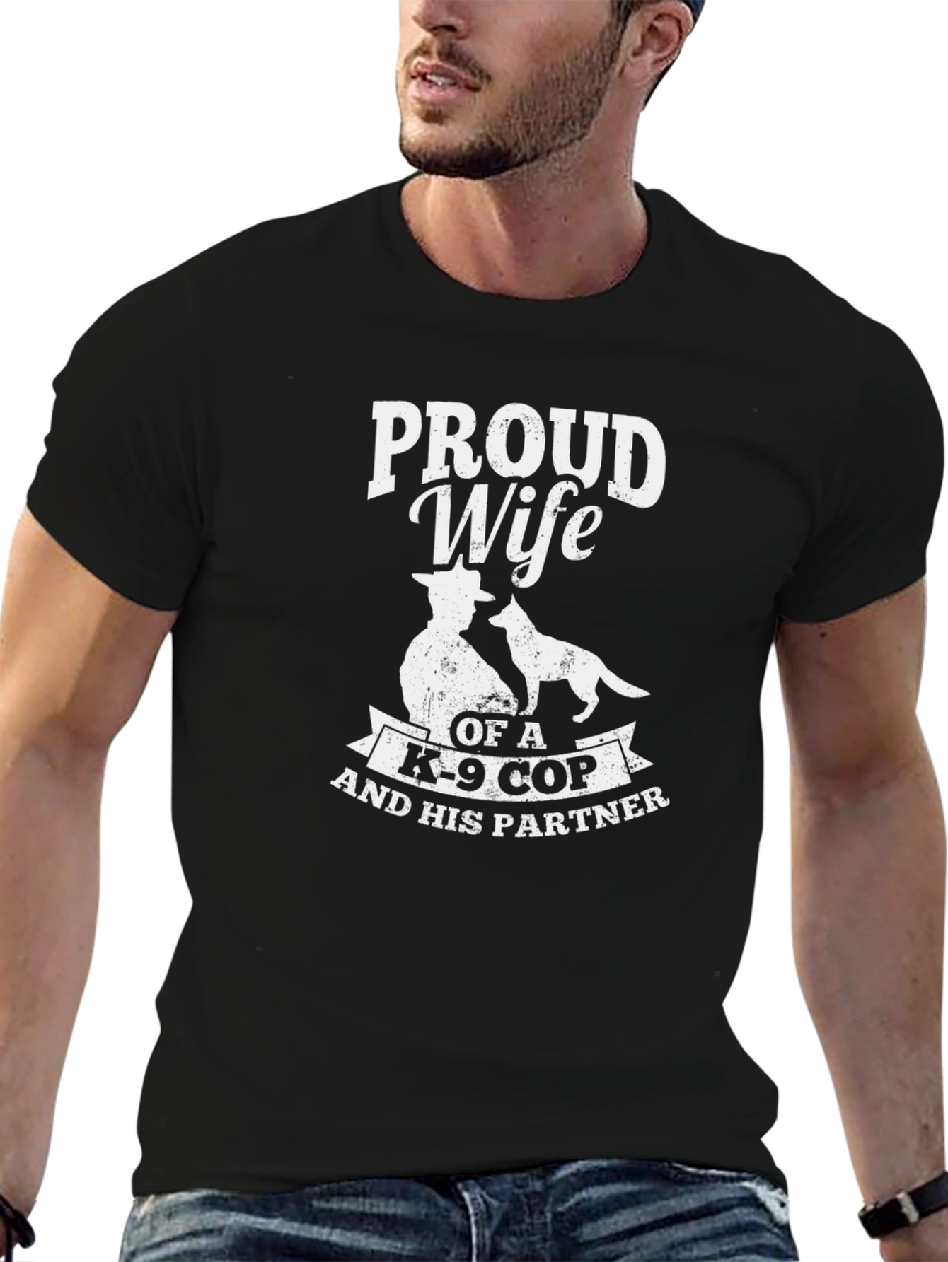 Proud Wife of K-9 Cop T-Shirt