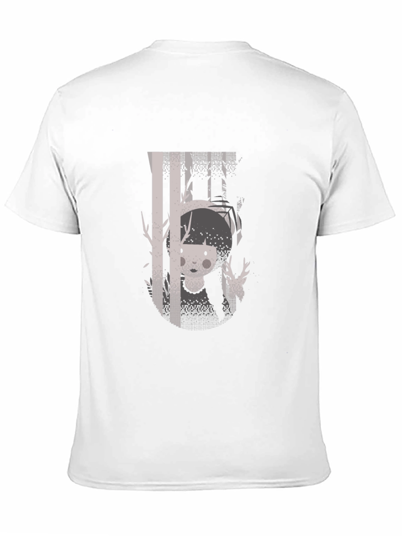 Enigmatic Forest Graphic Tee - Unique Design