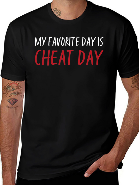 Cheat Day T-Shirt - Funny Fitness Tee
