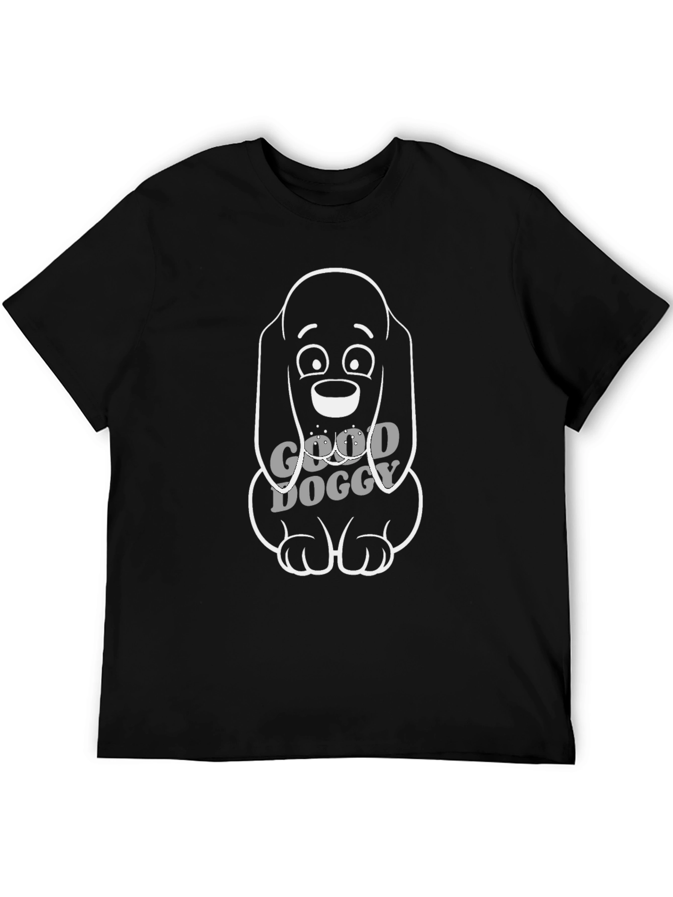 Good Doggy Black T-Shirt