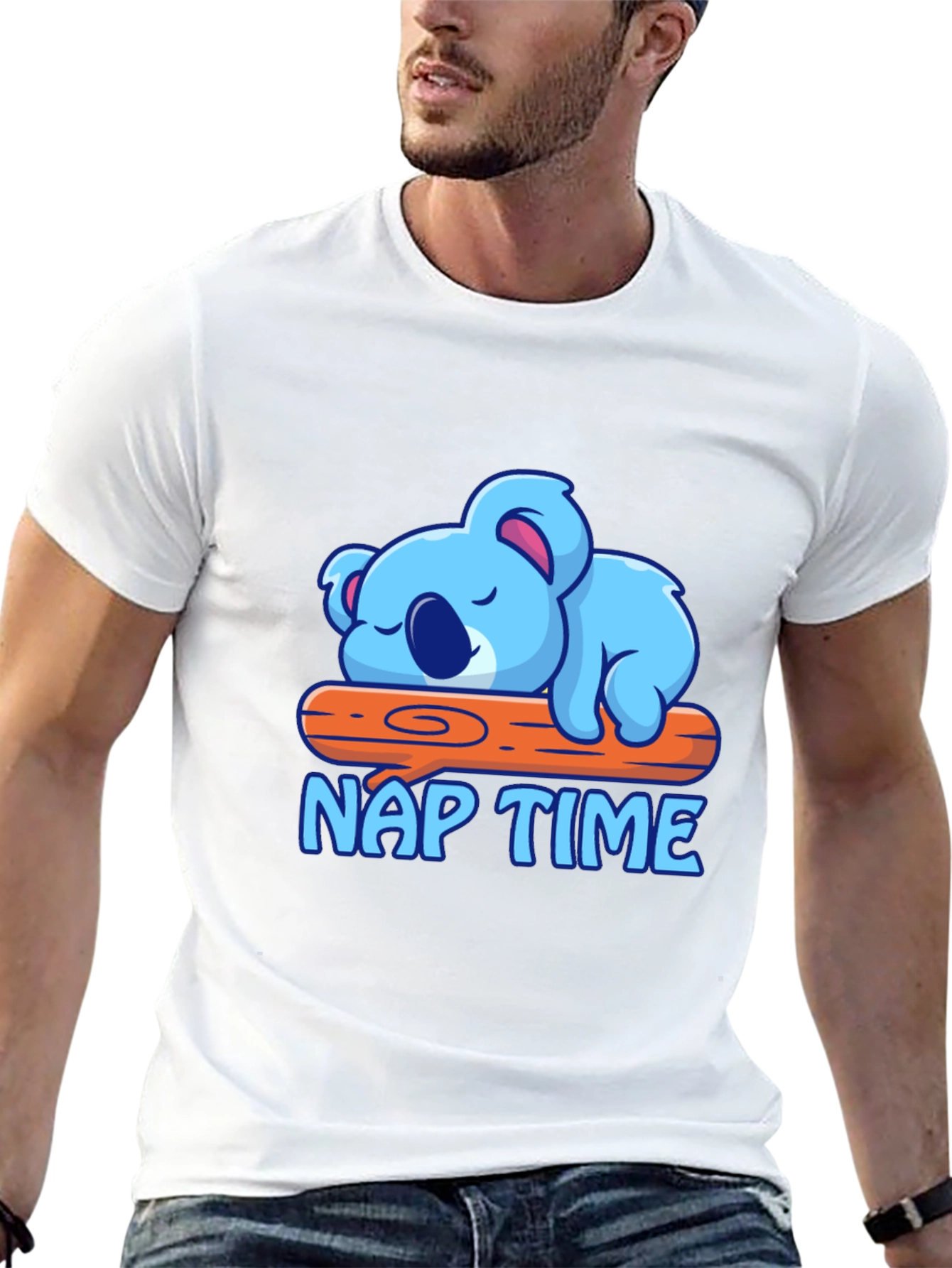 Nap Time Koala T-Shirt - Cute & Comfy!