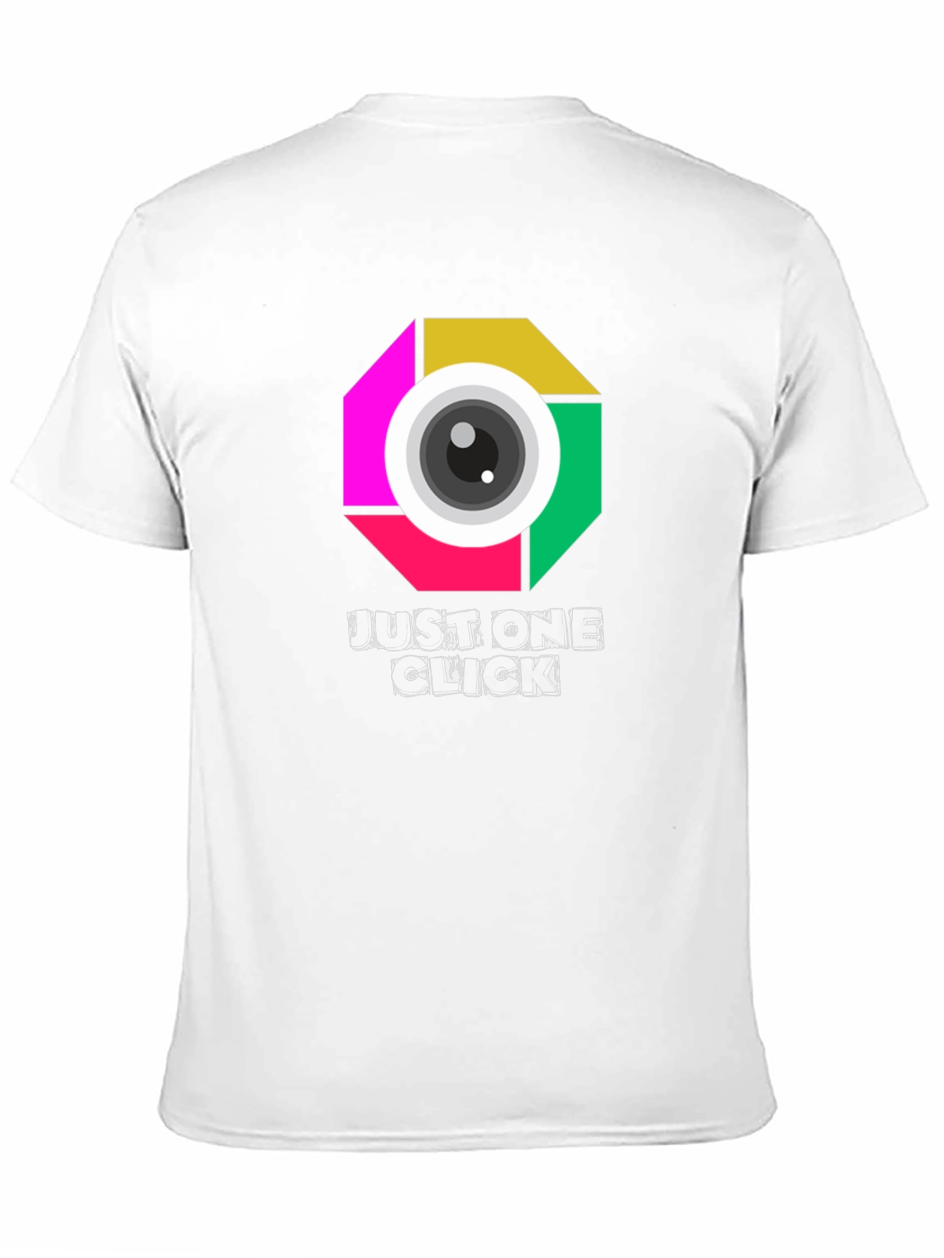 Just One Click Camera Graphic T-Shirt