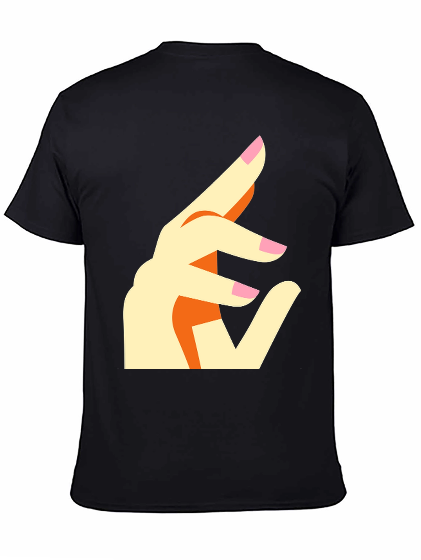 Abstract Hand Gesture Graphic Tee