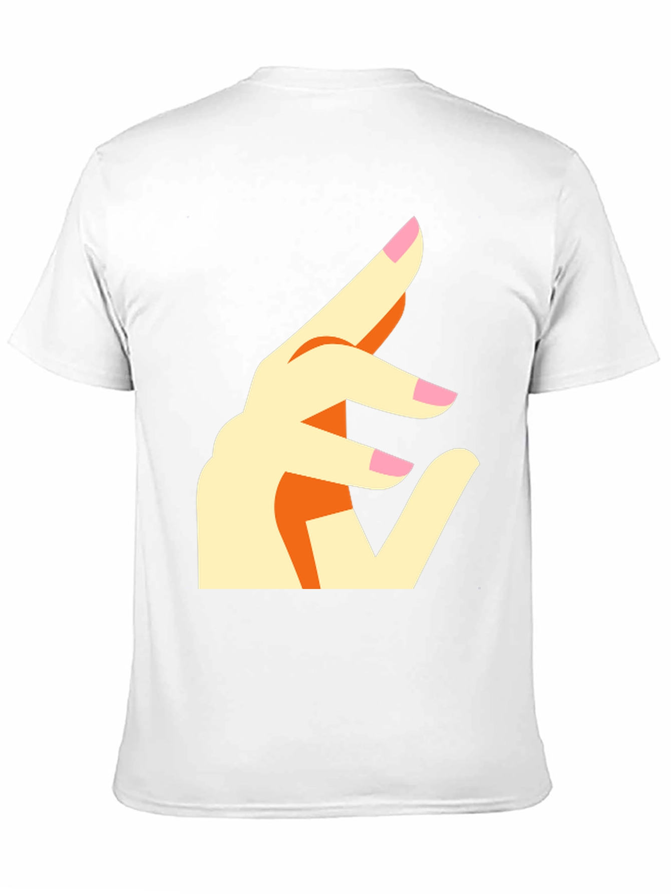 Abstract Hand Gesture Graphic Tee