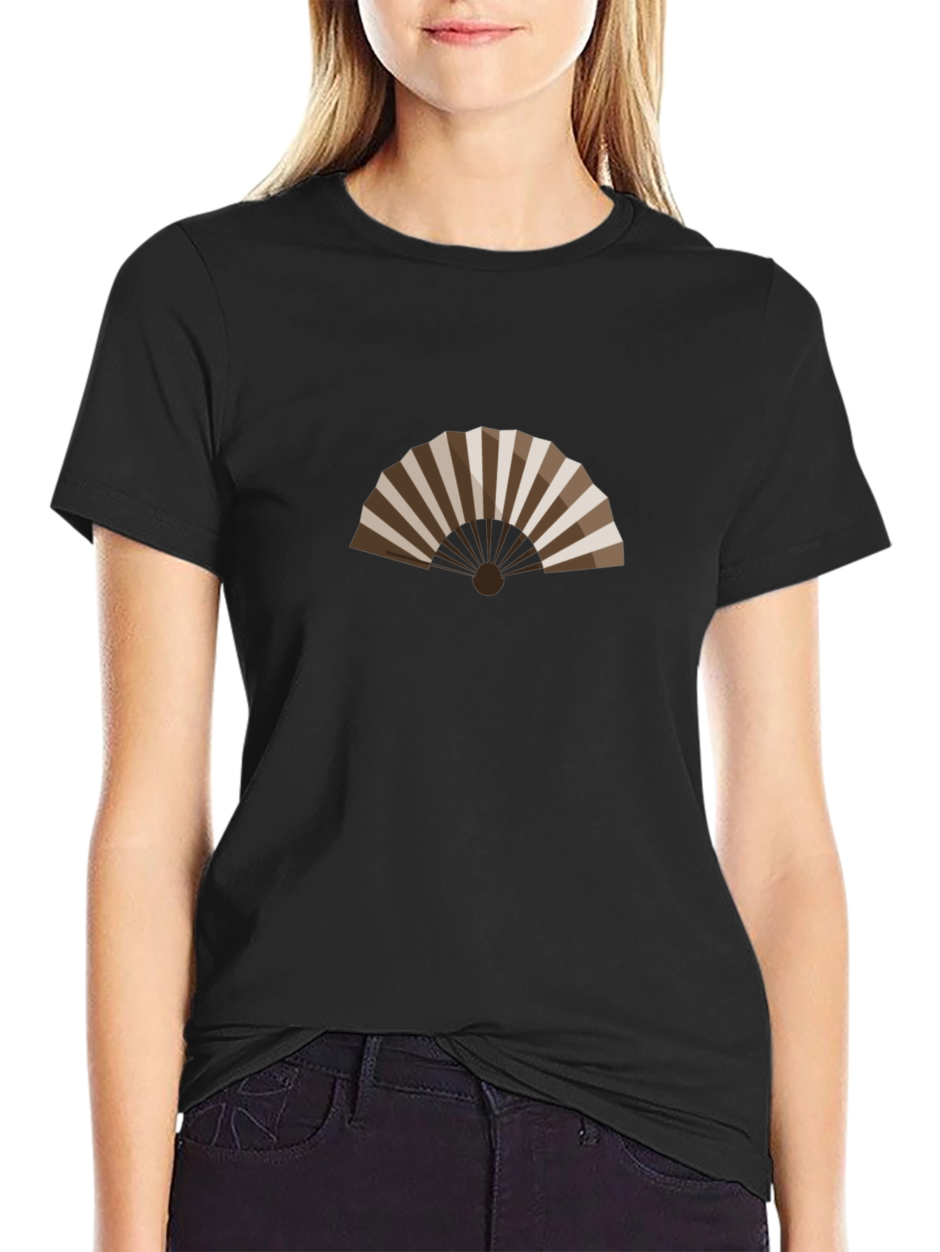 Fan Graphic Black T-Shirt