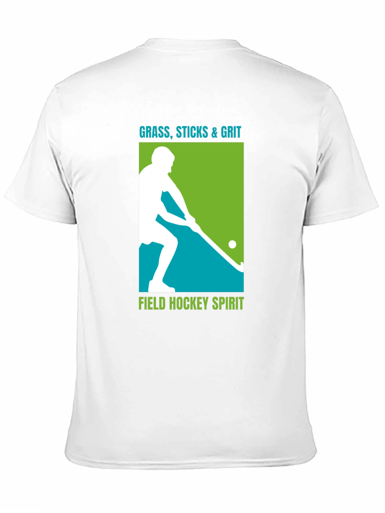 Field Hockey Graphic Tee - Grass Sticks & Grit