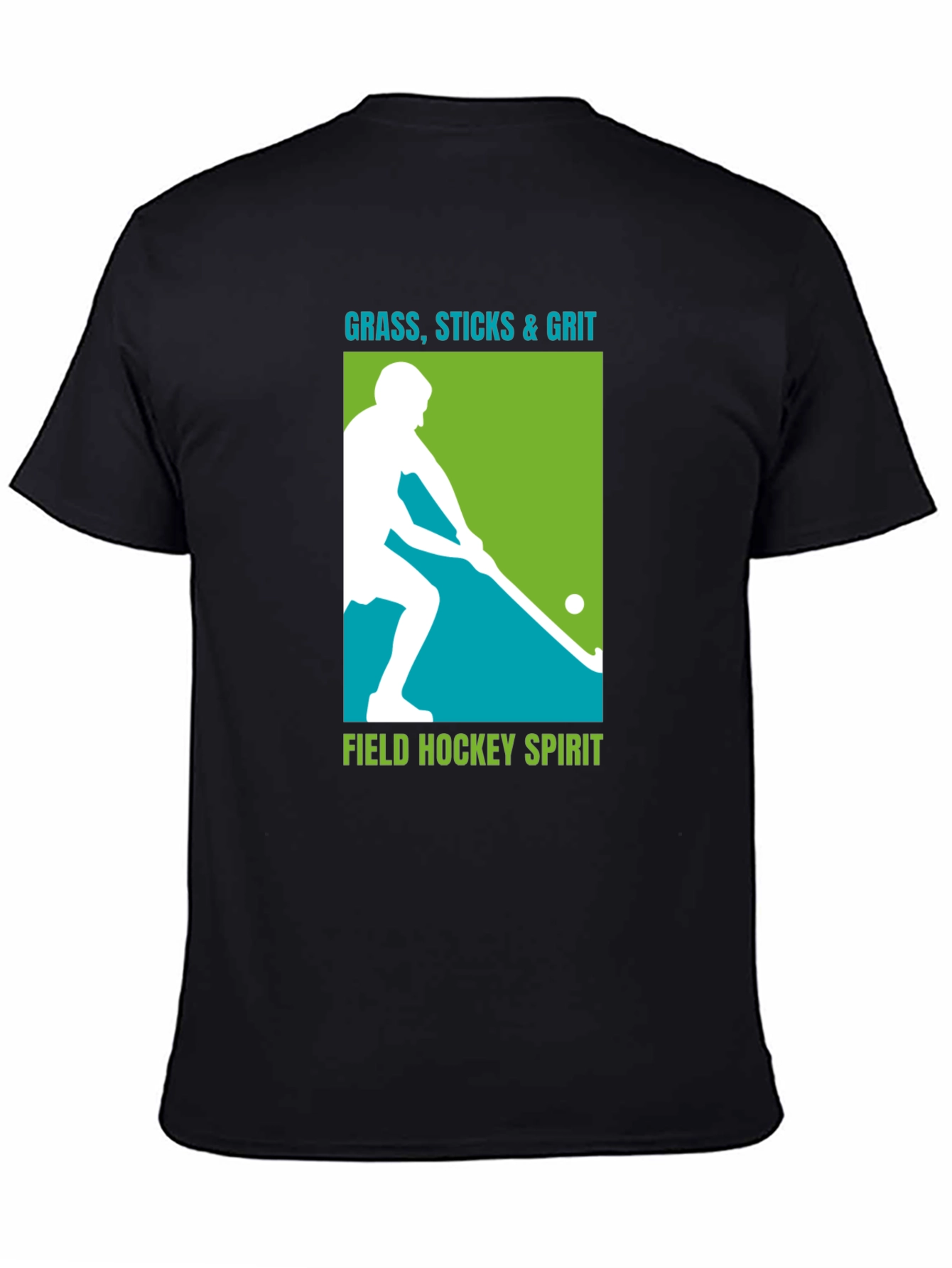 Field Hockey Graphic Tee - Grass Sticks & Grit