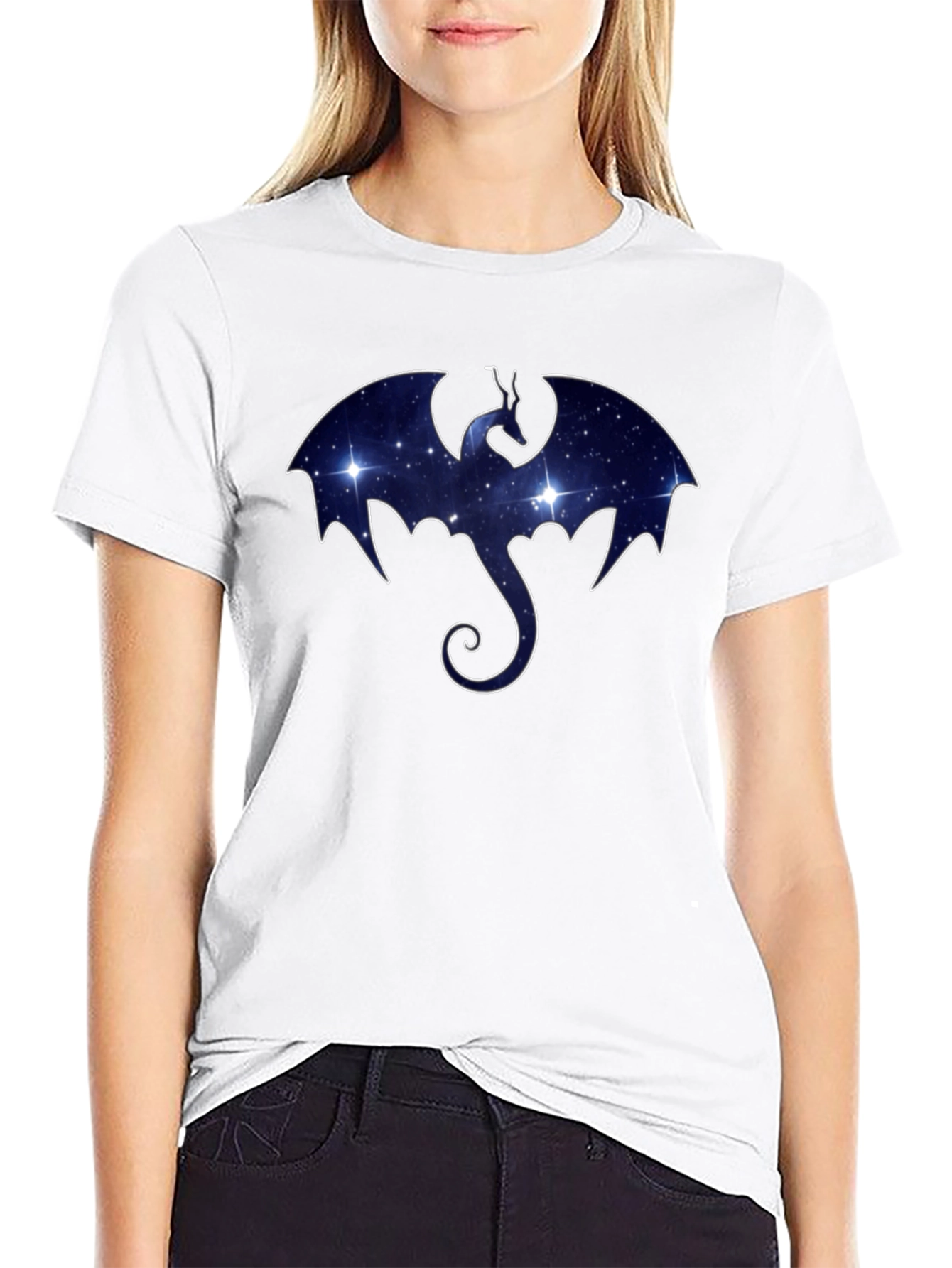 Galaxy Dragon Graphic Tee - Unisex
