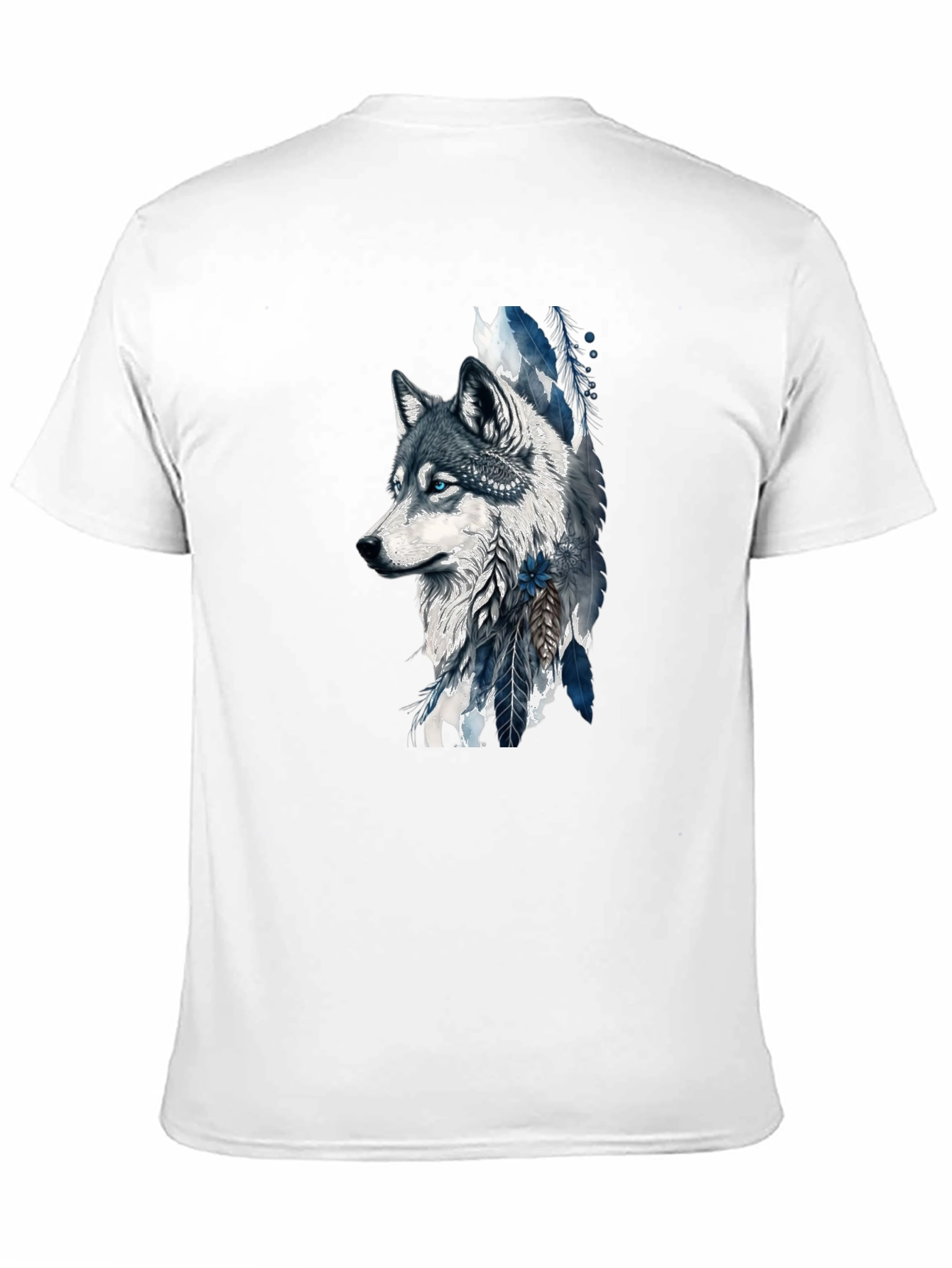 Wolf Graphic Print Tee - Stylish & Unique Design