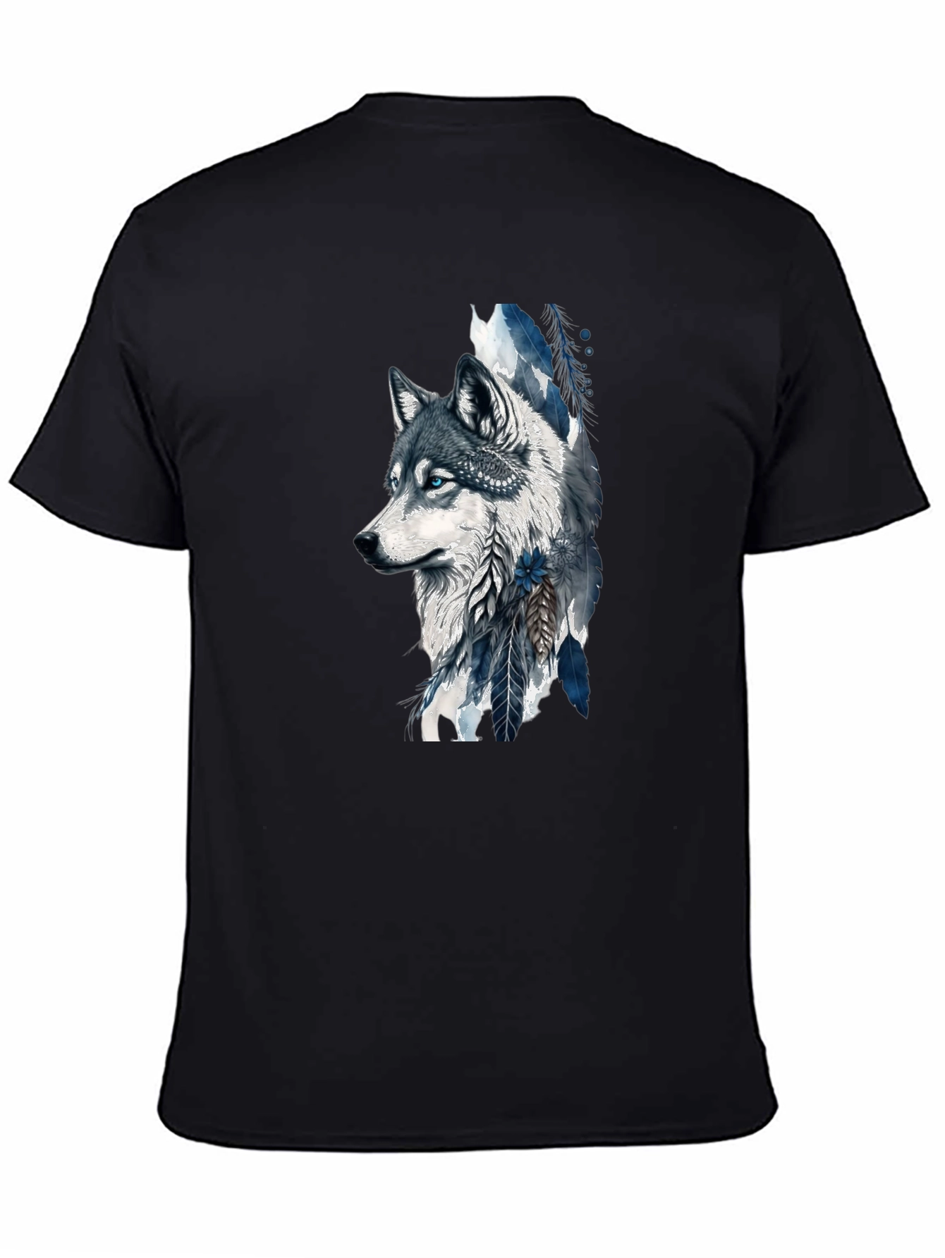 Wolf Graphic Print Tee - Stylish & Unique Design
