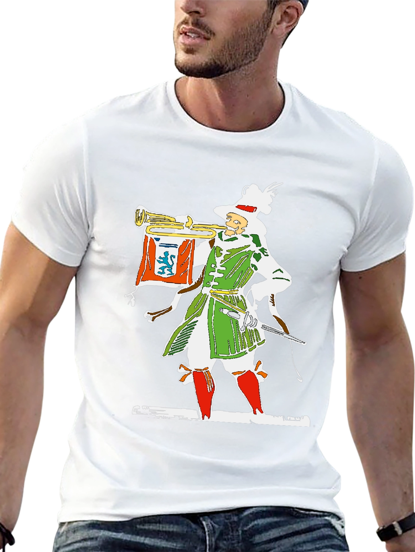 Retro Musician Graphic Tee