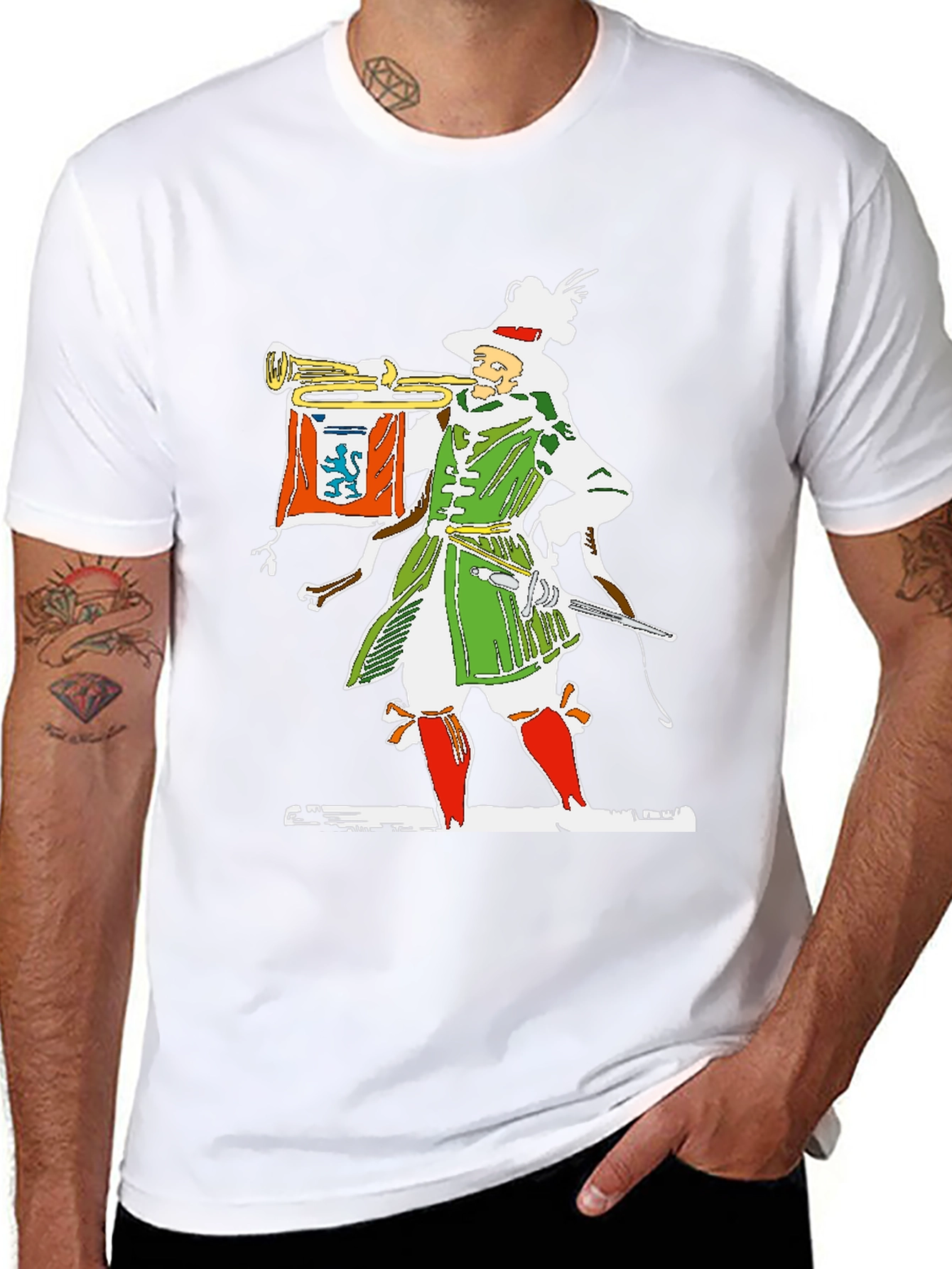Retro Musician Graphic Tee