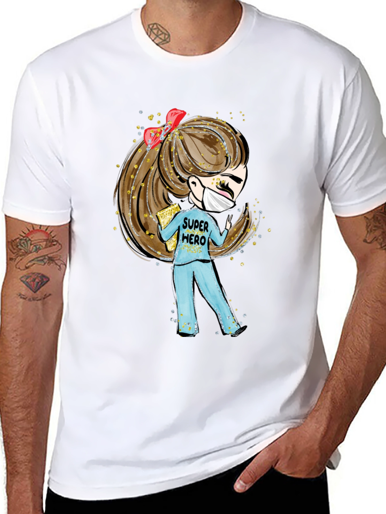Nurse Super Hero T-Shirt