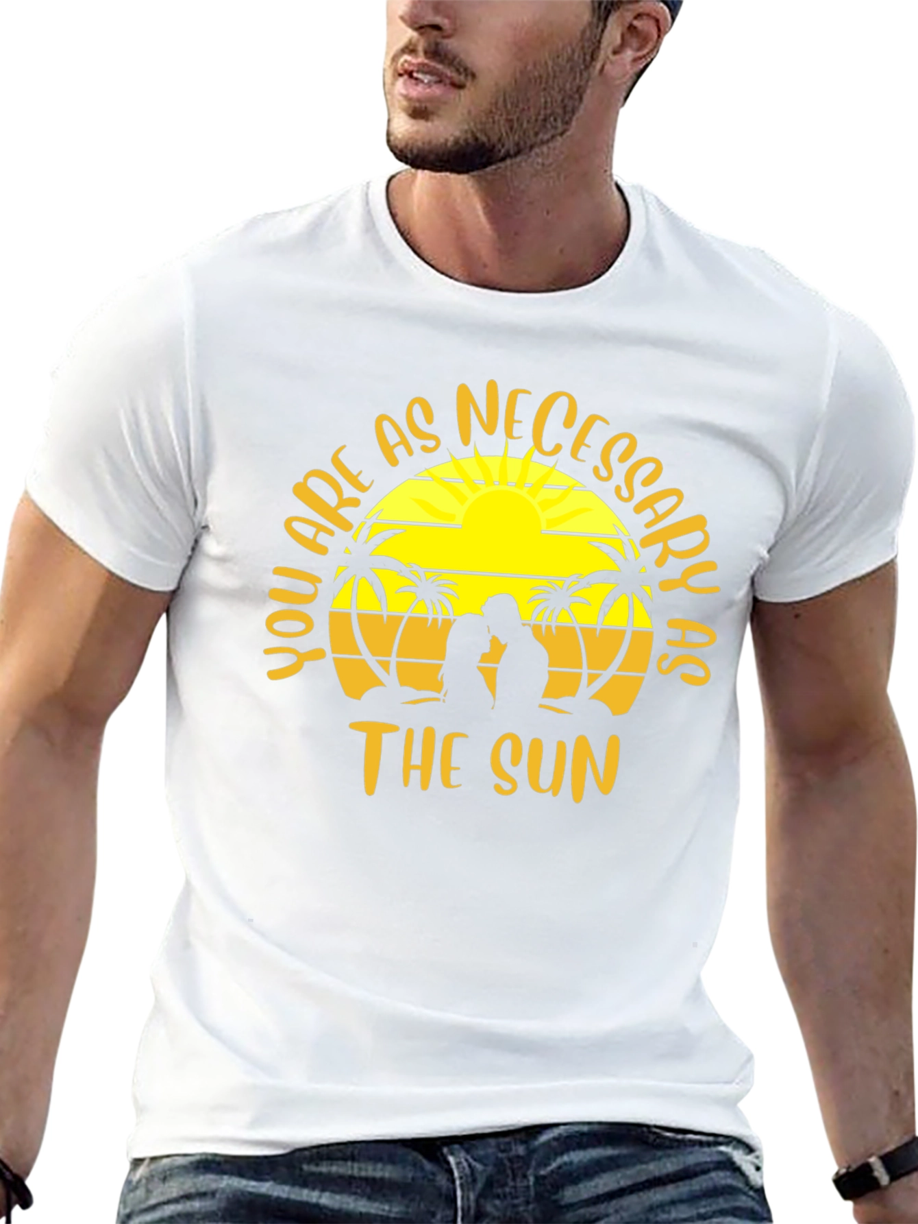 Romantic Sunset Graphic Tee - You Are As Necessary