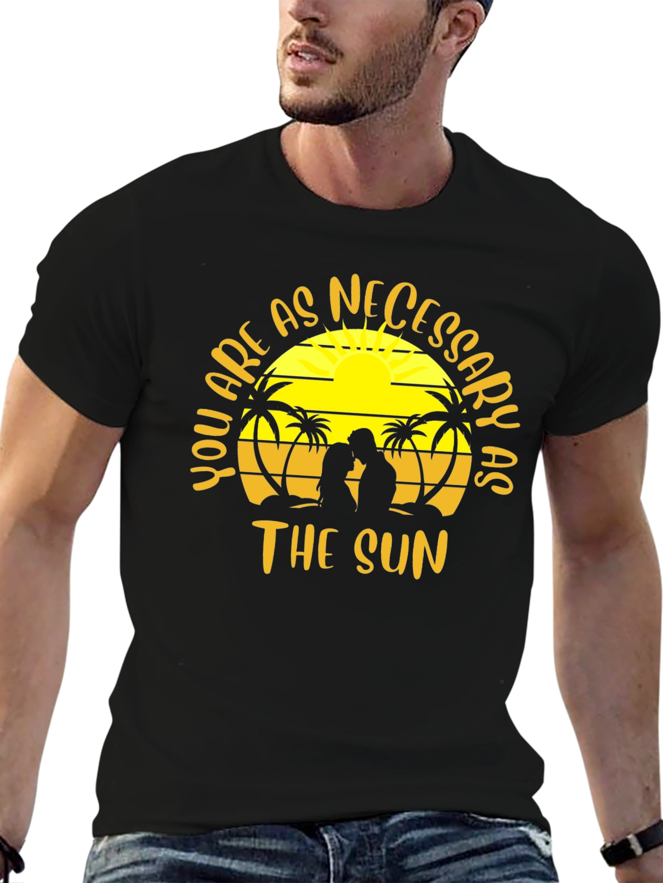 Romantic Sunset Graphic Tee - You Are As Necessary