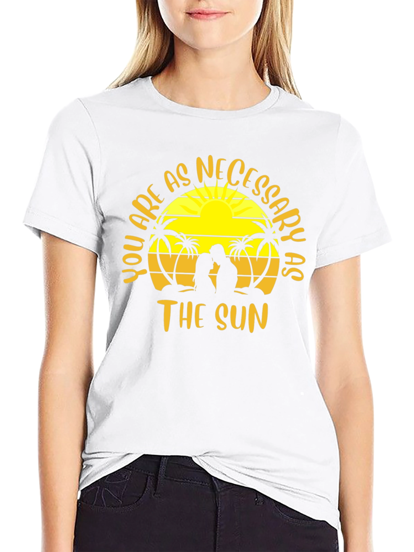Romantic Sunset Graphic Tee - You Are As Necessary