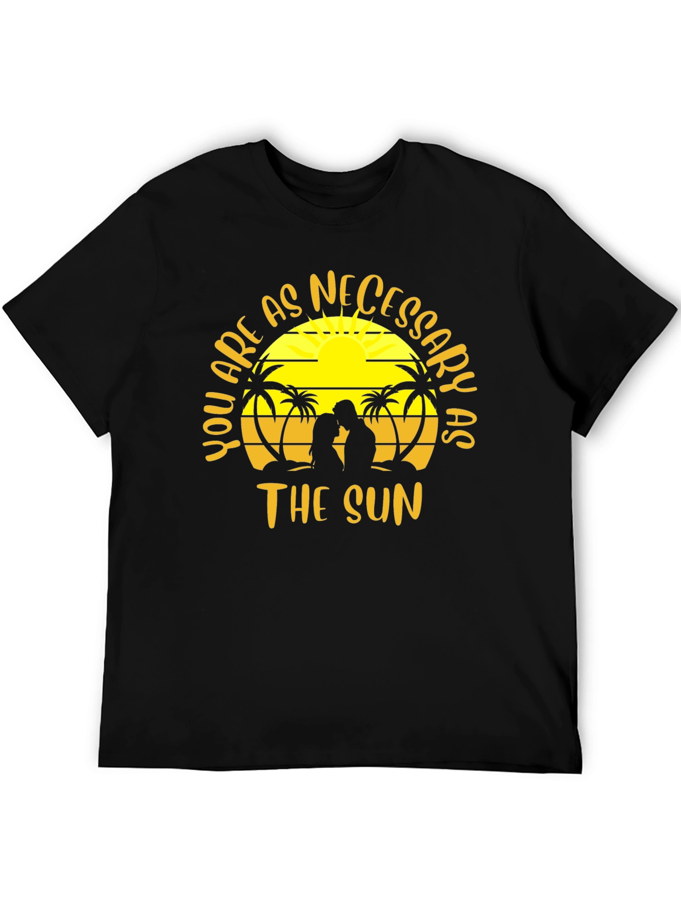 Romantic Sunset Graphic Tee - You Are As Necessary