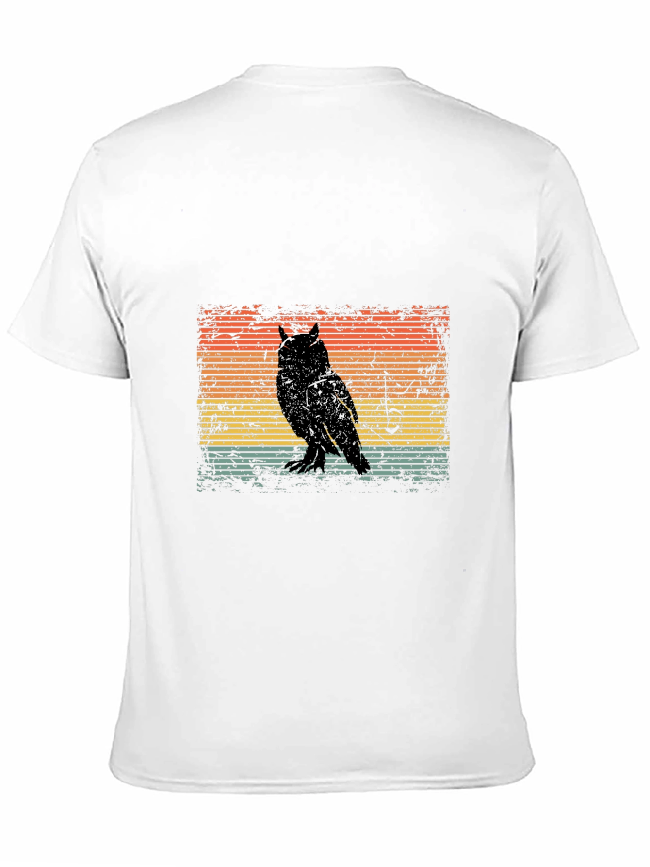 Retro Owl Silhouette T-Shirt