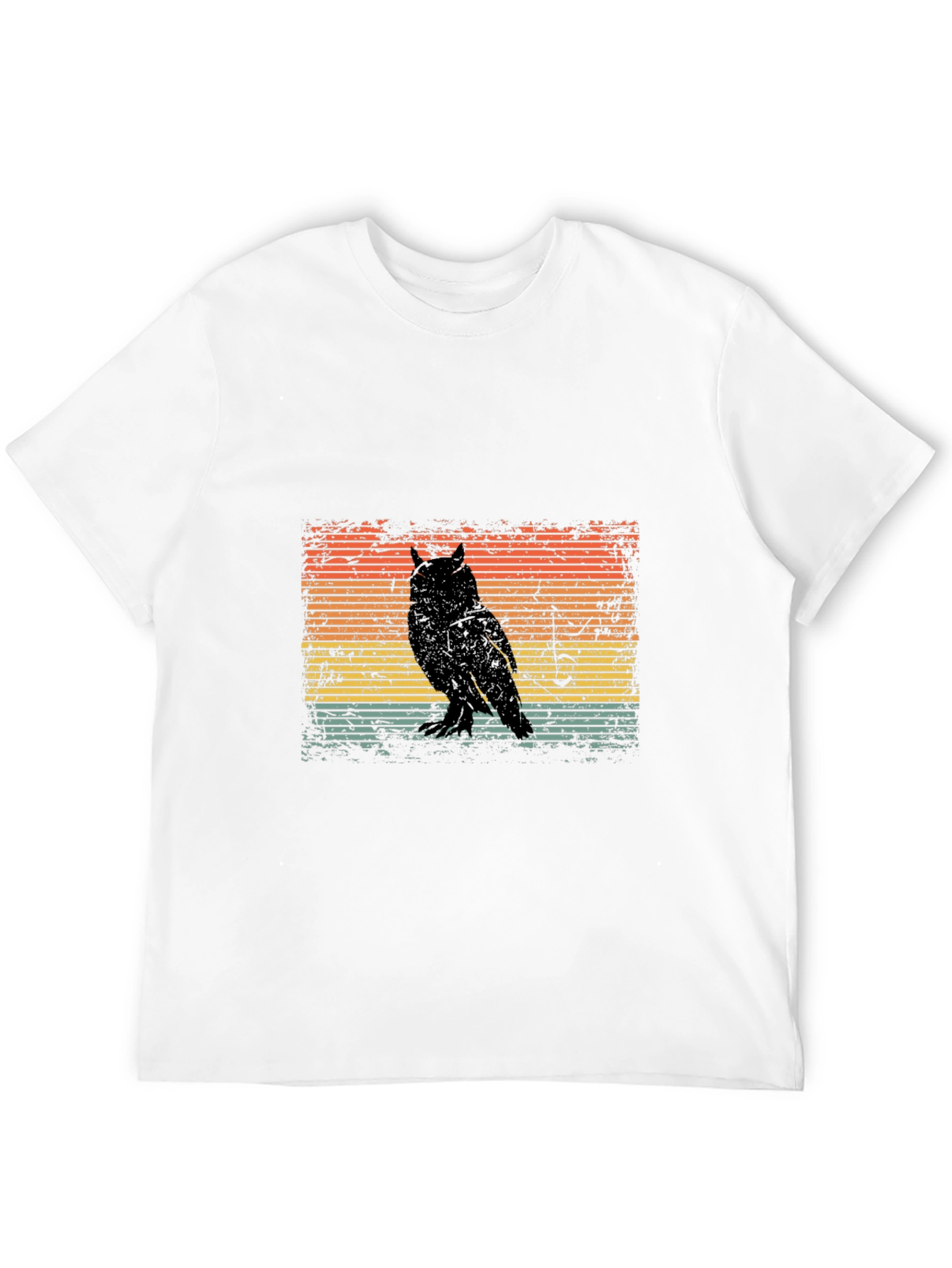 Retro Owl Silhouette T-Shirt