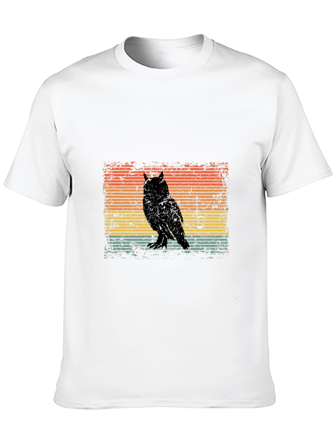 Retro Owl Silhouette T-Shirt