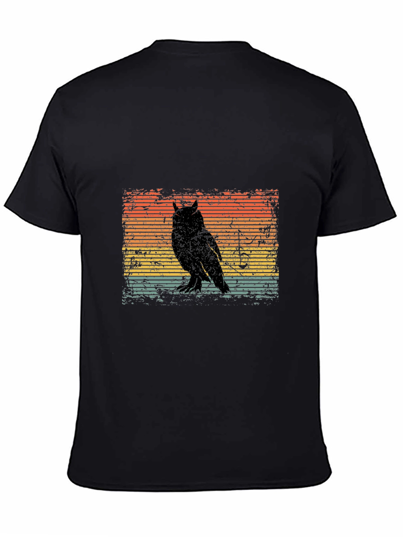 Retro Owl Silhouette T-Shirt