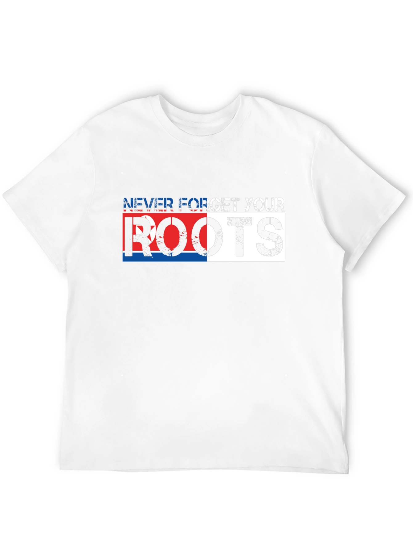 Never Forget Your Roots Black Graphic Tee