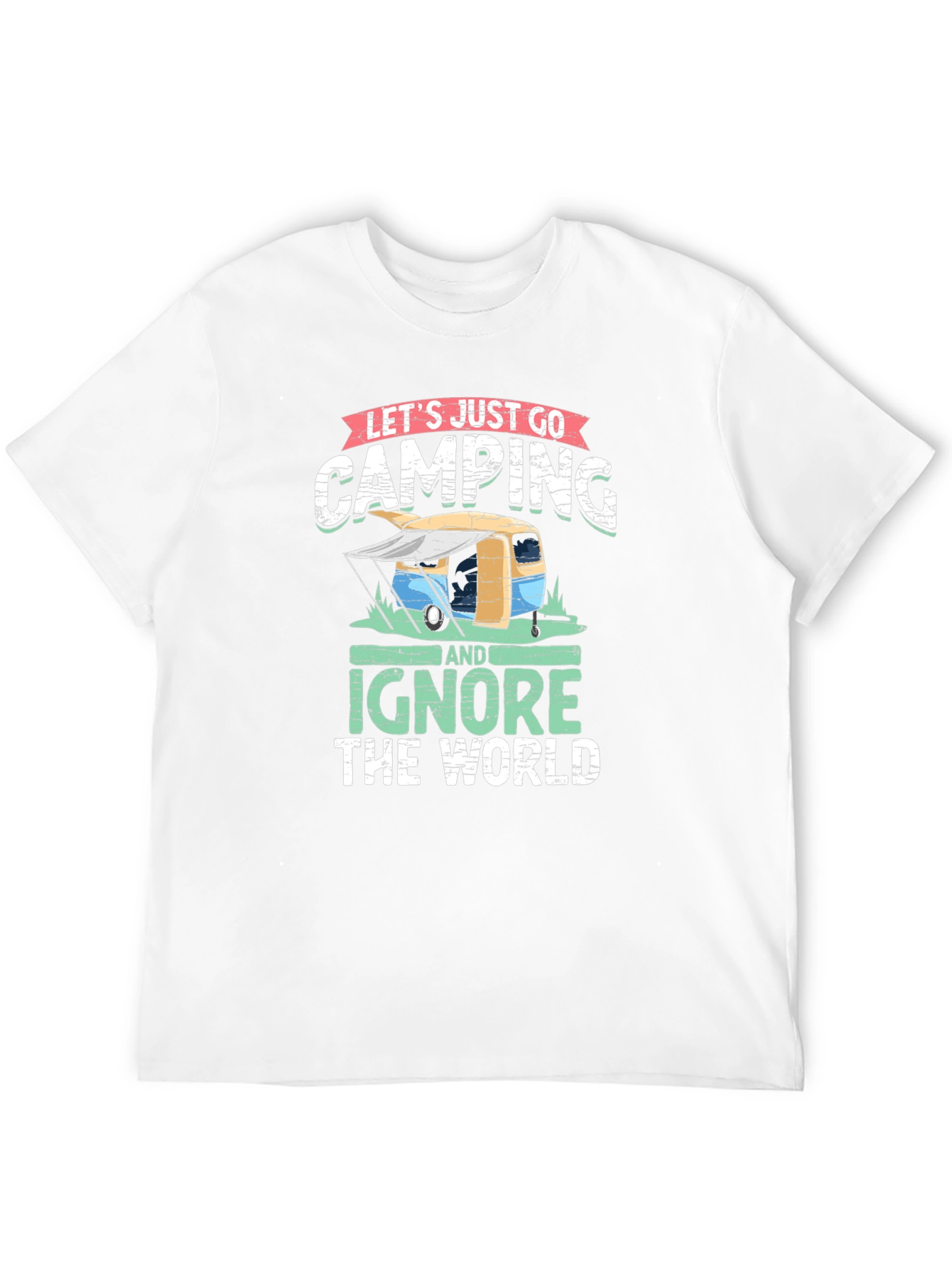Camping Graphic Tee - Ignore the World