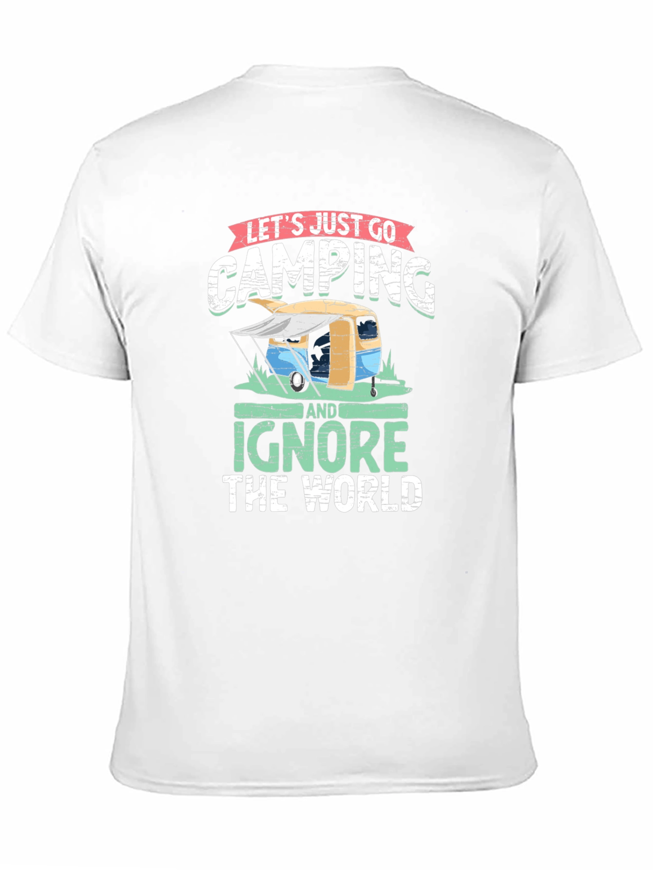 Camping Graphic Tee - Ignore the World