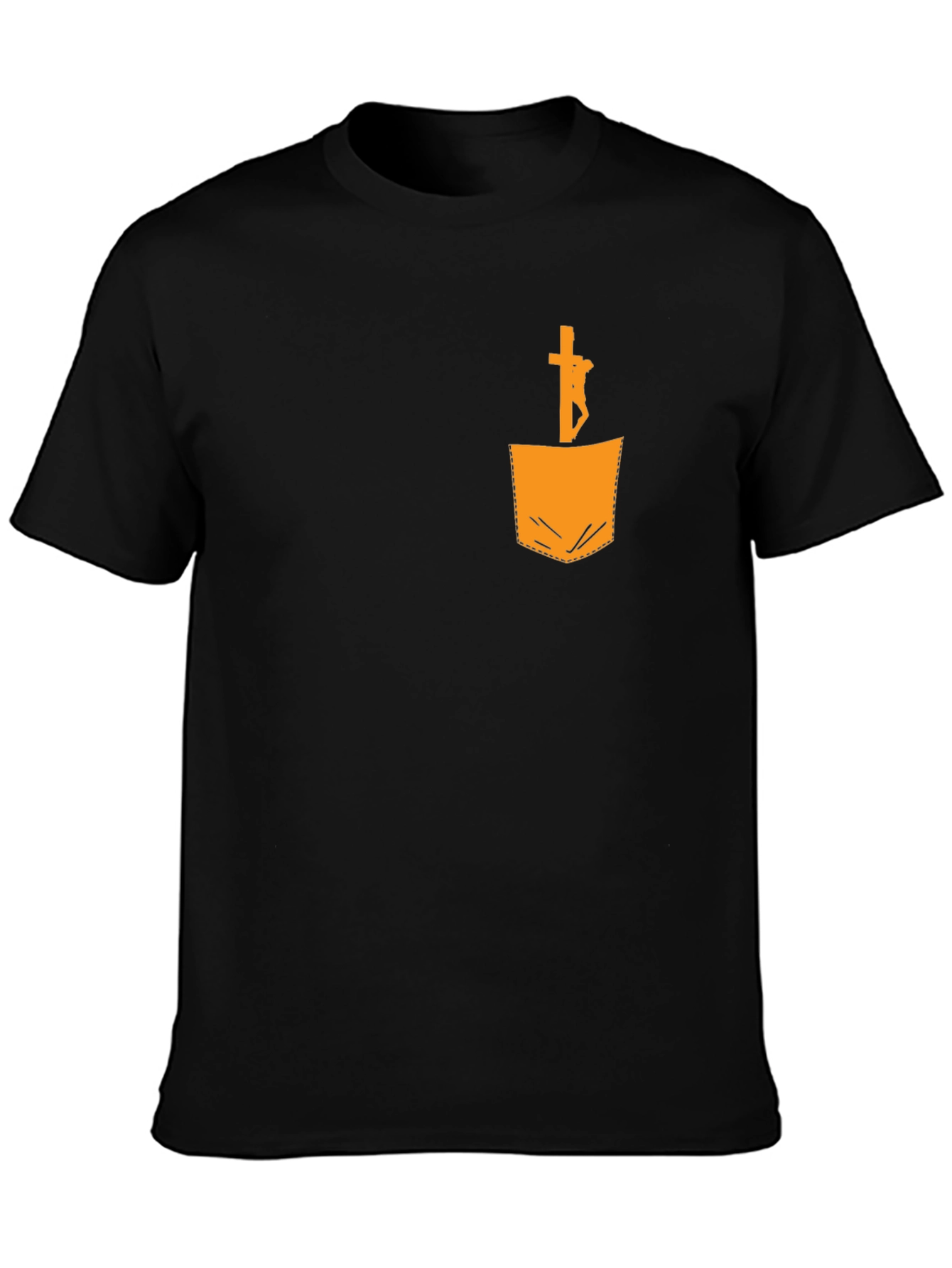 Jesus in Pocket Graphic Tee