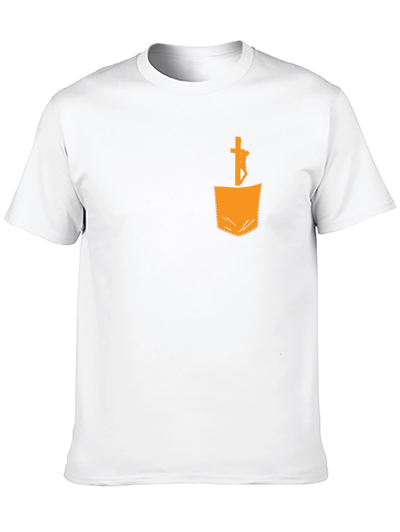 Jesus in Pocket Graphic Tee