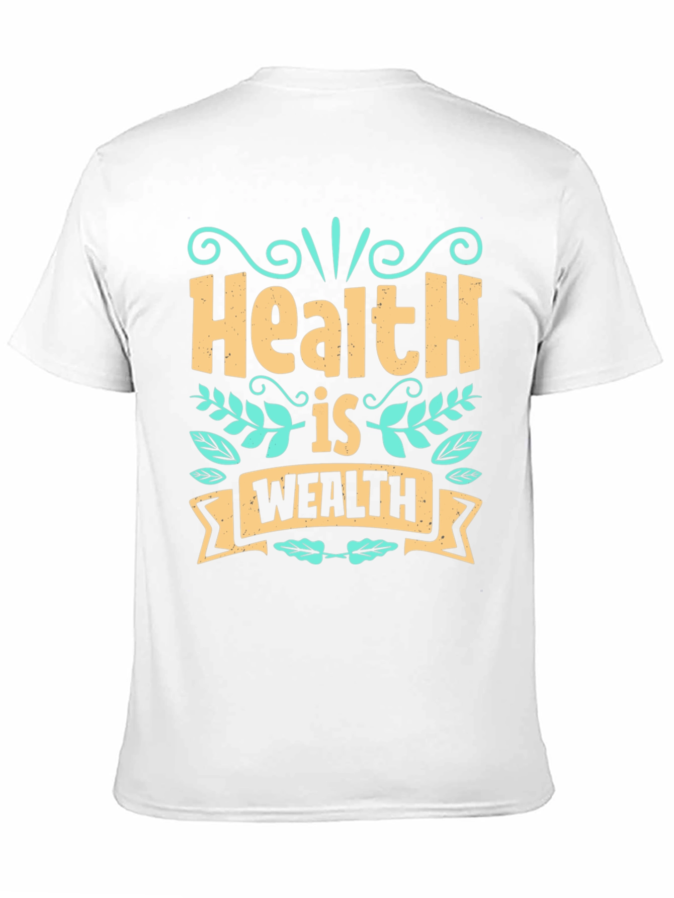 Health is Wealth Graphic T-Shirt