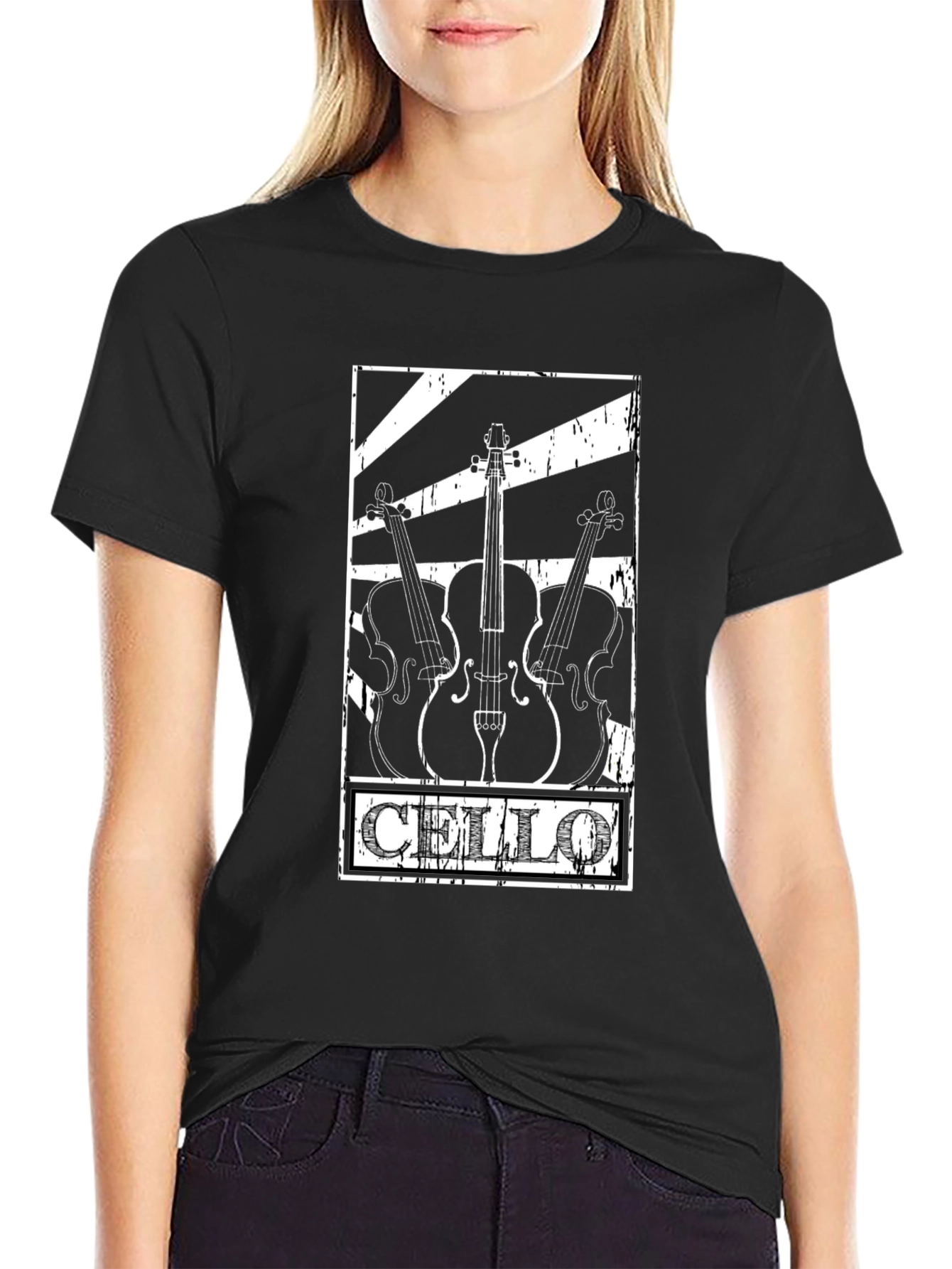 Cello Music T-Shirt - Musicians Graphic Tee
