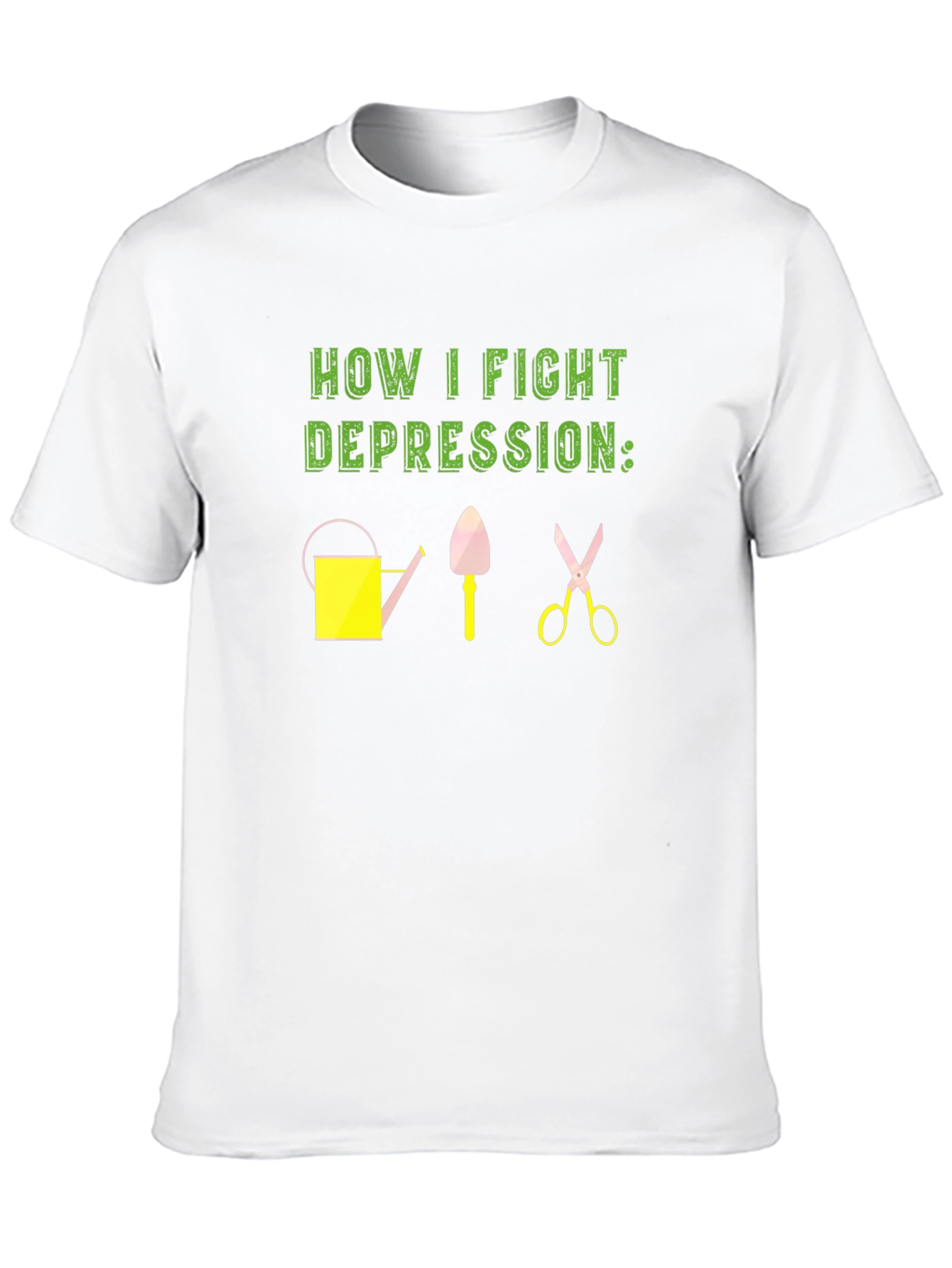 Gardening Therapy T-Shirt - Fight Depression
