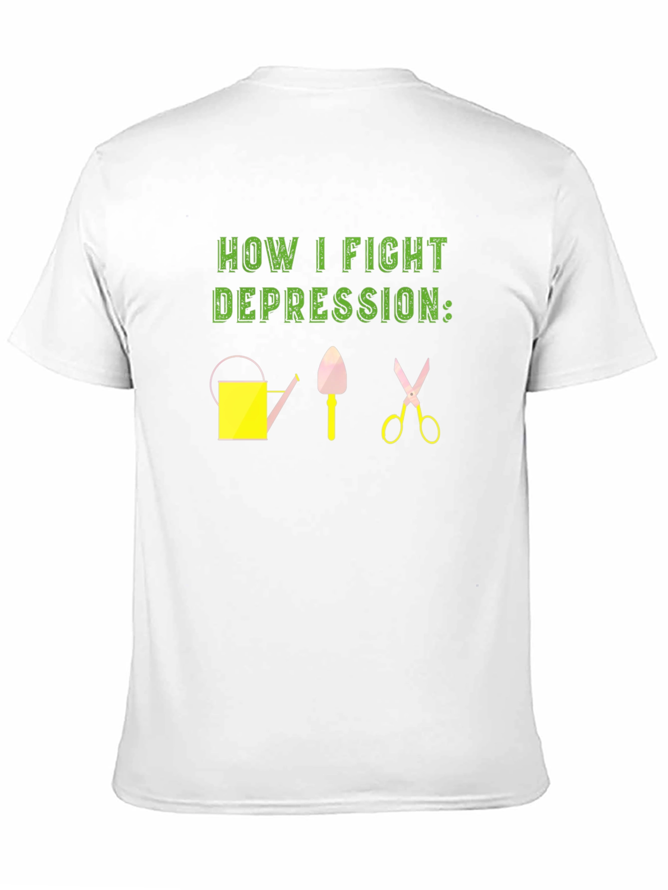 Gardening Therapy T-Shirt - Fight Depression
