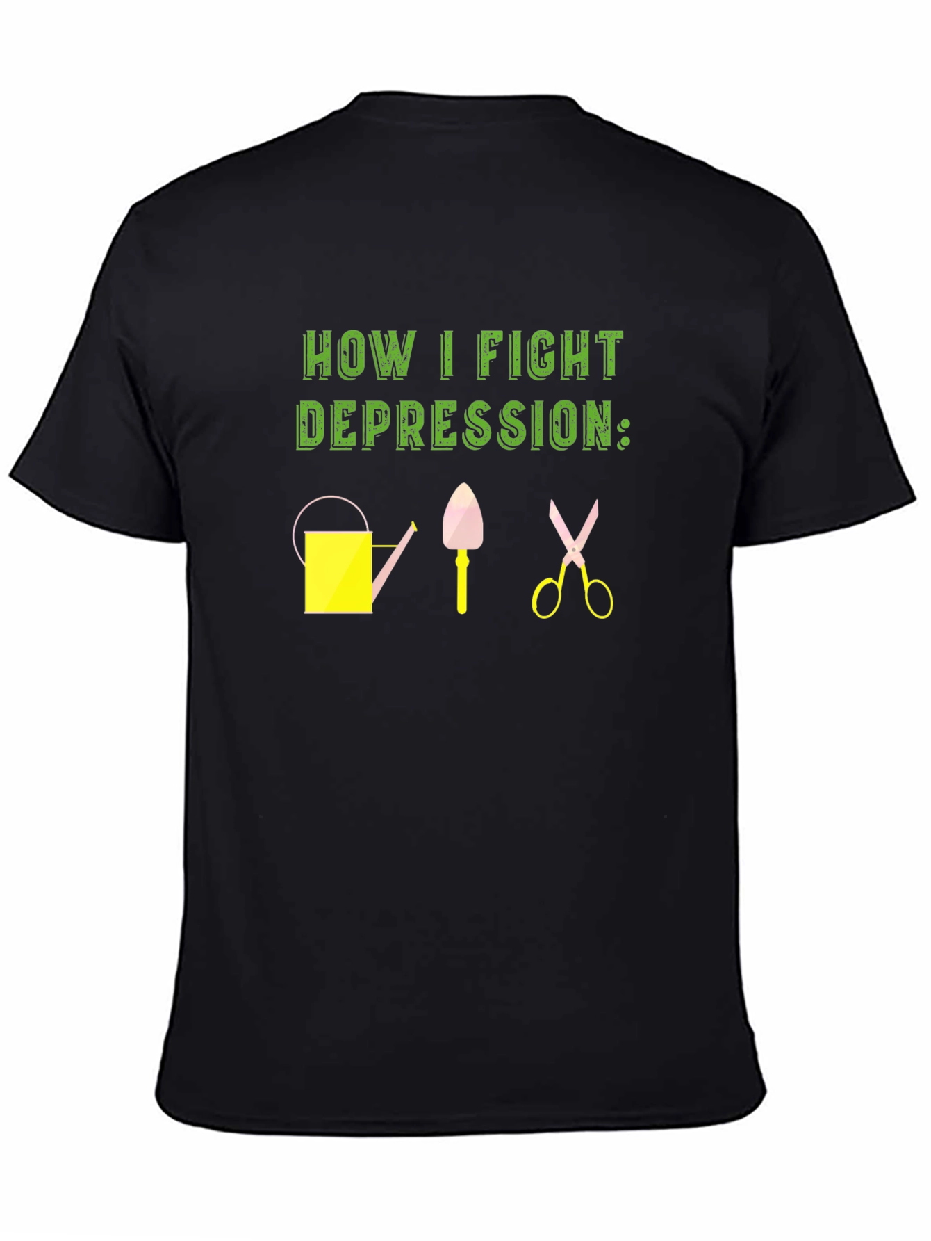 Gardening Therapy T-Shirt - Fight Depression